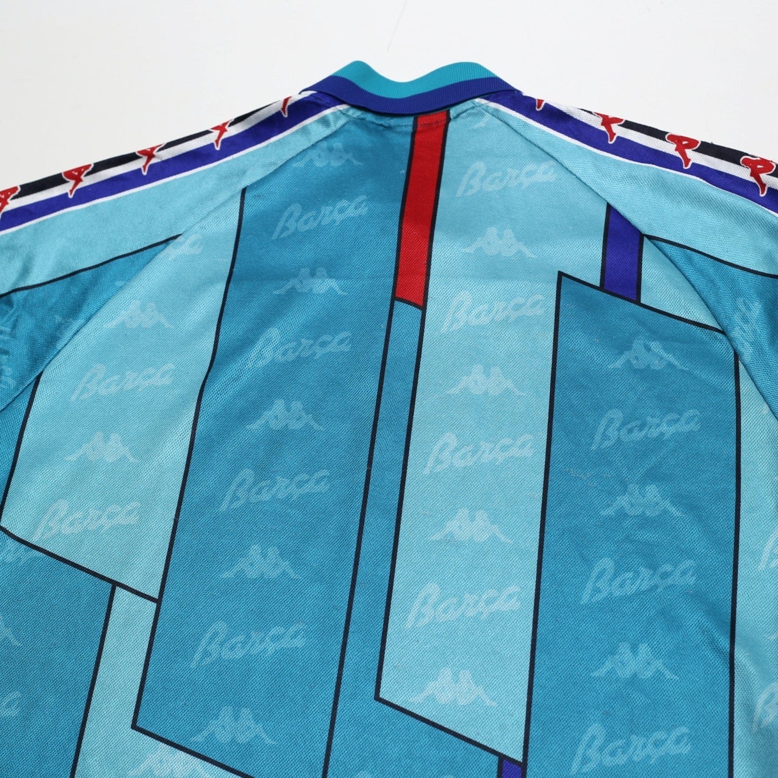 1995/97 Barcelona Vintage Kappa Away Football Shirt (S)