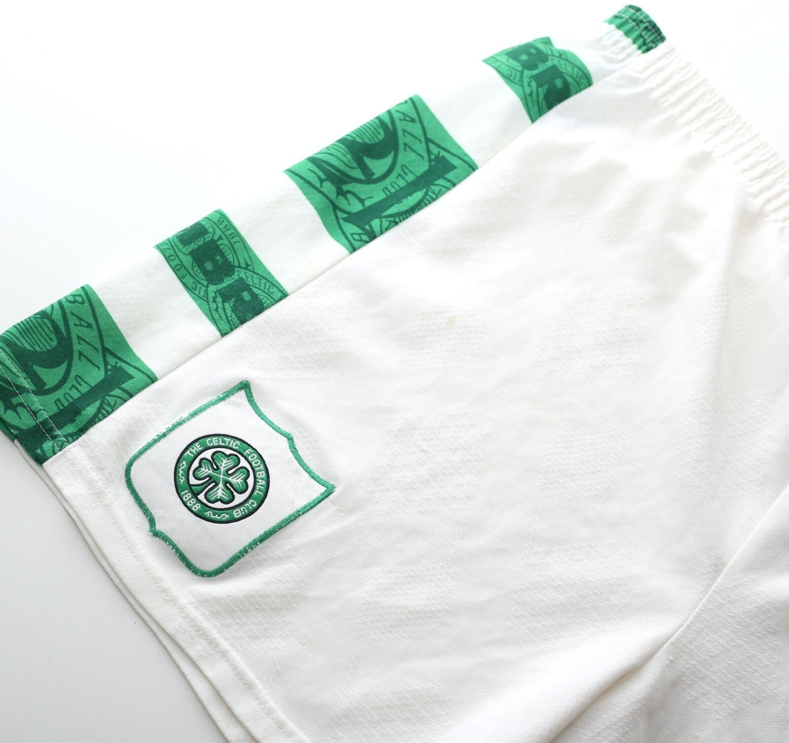 1995/97 CELTIC Vintage Umbro Home Football Shorts 40" XXL