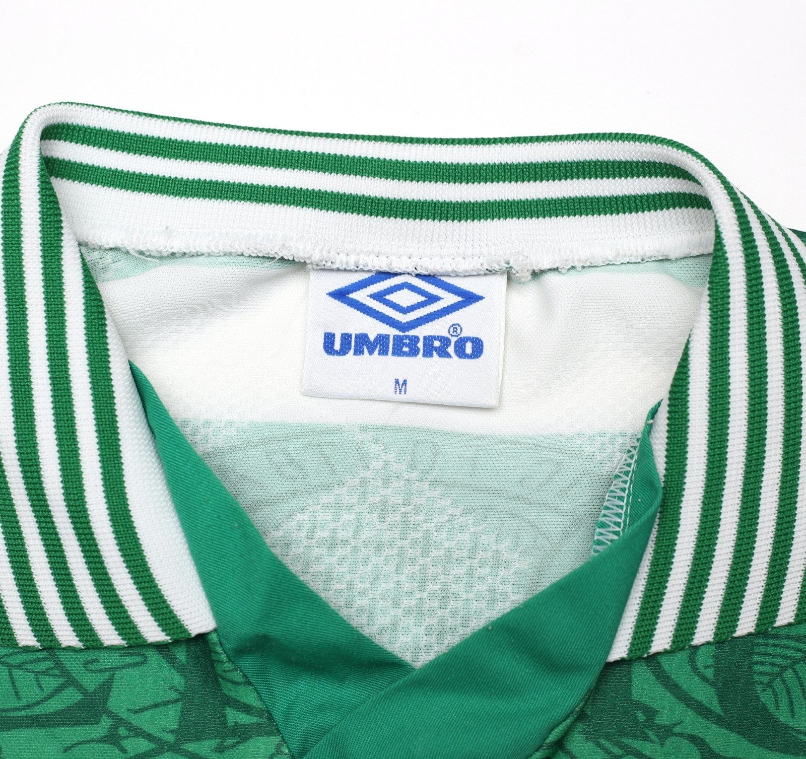1995/97 DI CANIO #7 Celtic Vintage Umbro Home Football Shirt Jersey (M)