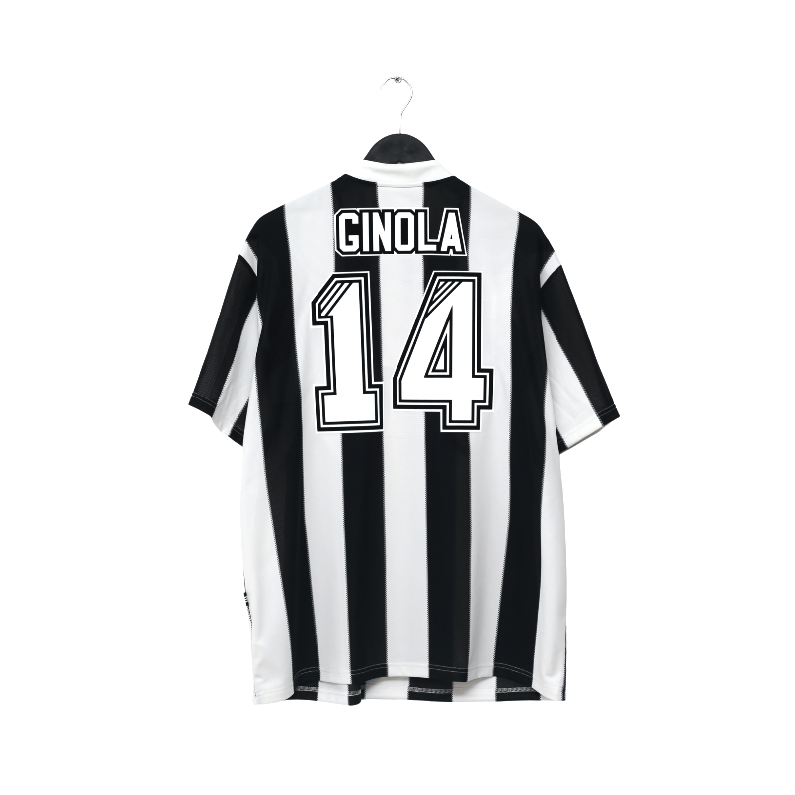 1995/97 Ginola #14 Newcastle United Retro adidas Football Shirt (XL)