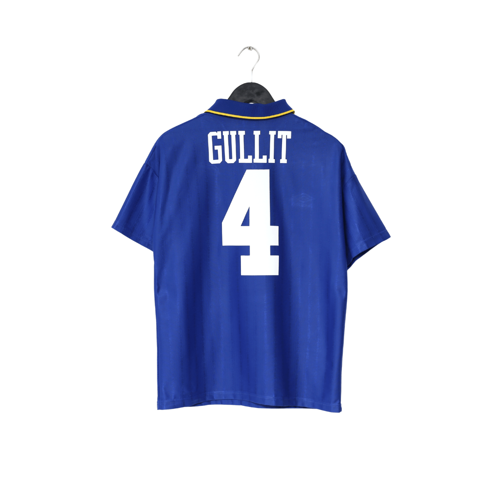 1995/97 GULLIT #4 Chelsea Vintage Umbro Home Football Shirt (M)