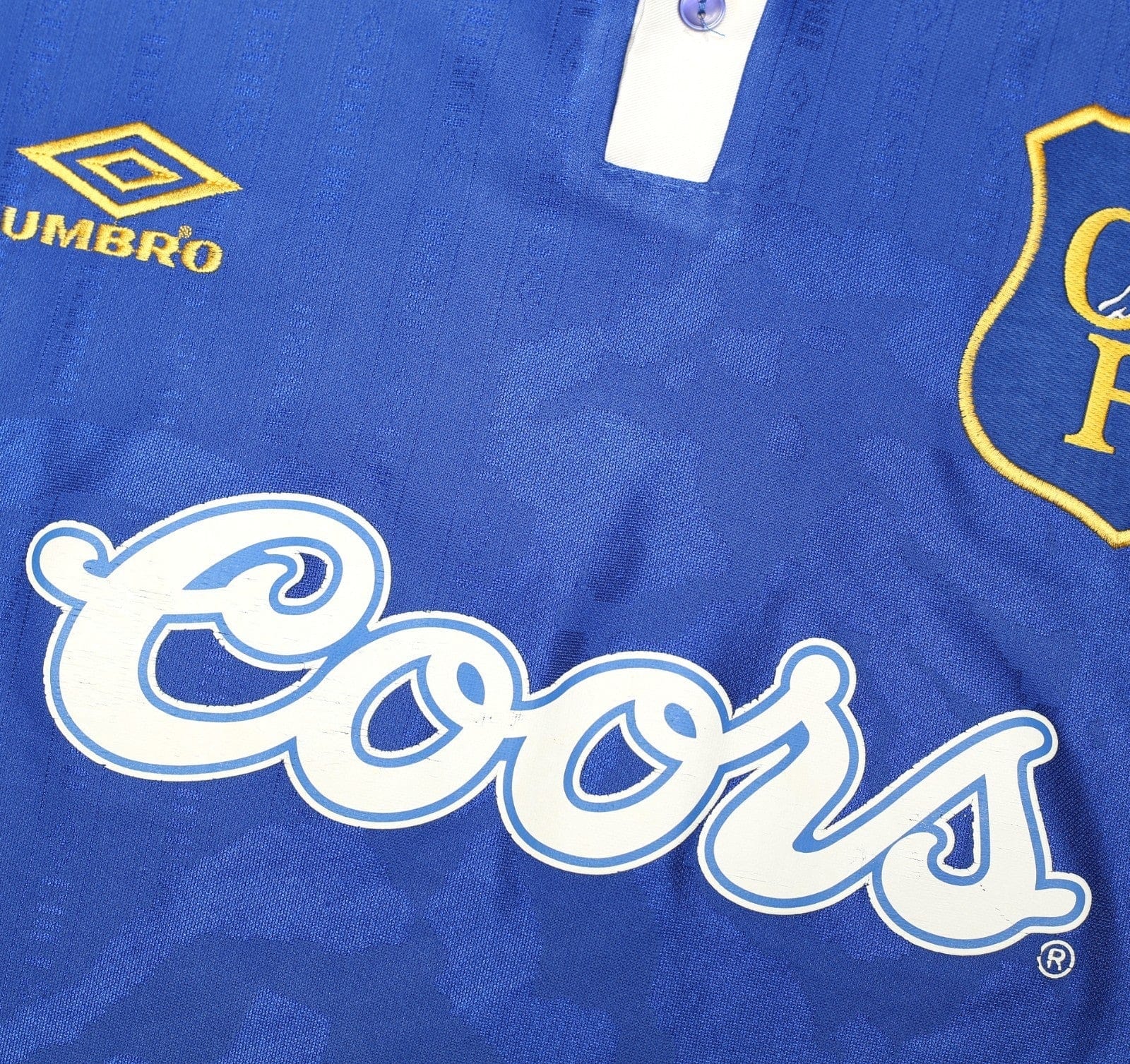 1995/97 GULLIT #4 Chelsea Vintage Umbro Home Football Shirt (M)