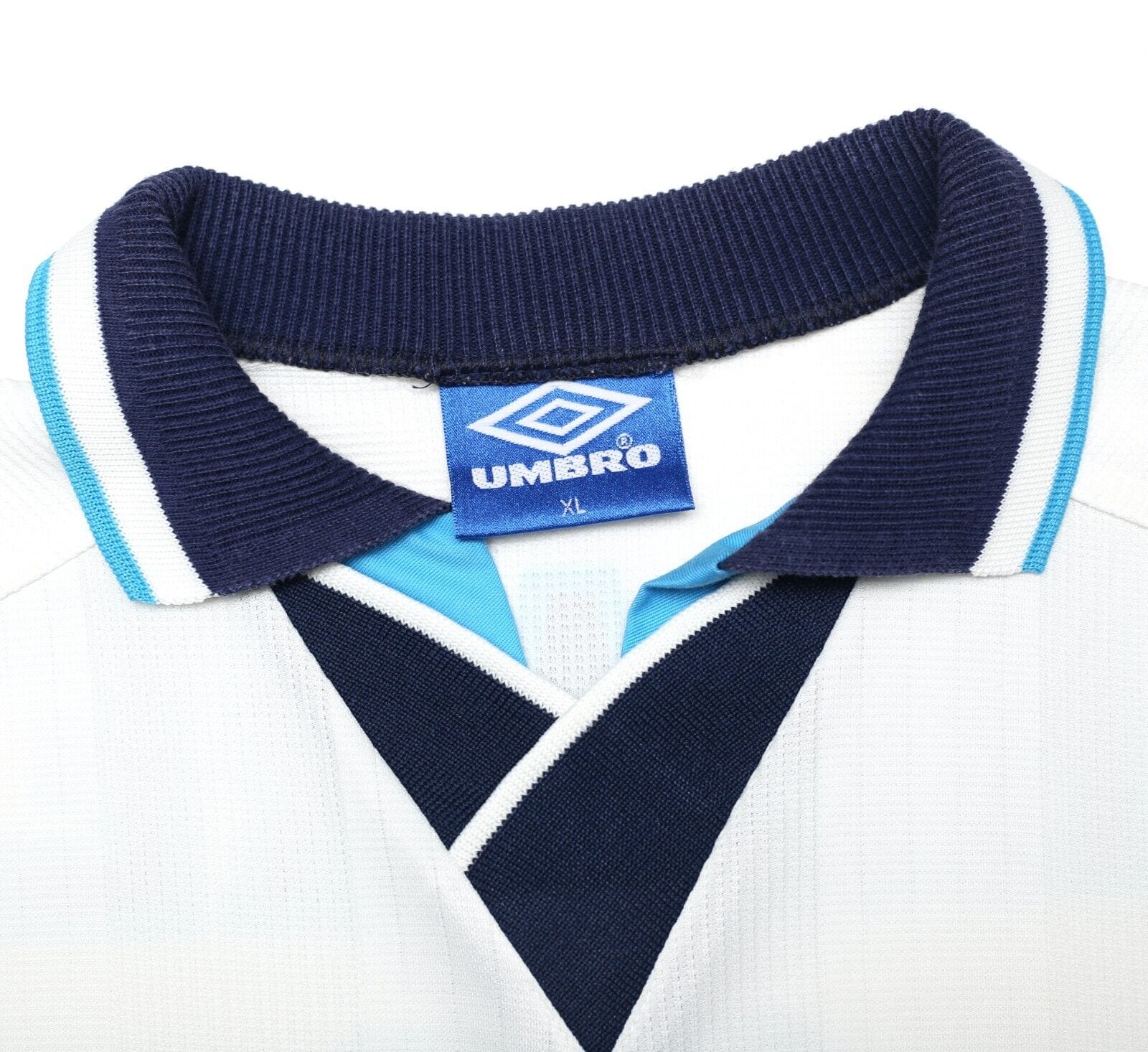 1995/97 SHEARER #9 England Vintage Umbro Home Football Shirt (XL) Euro 96