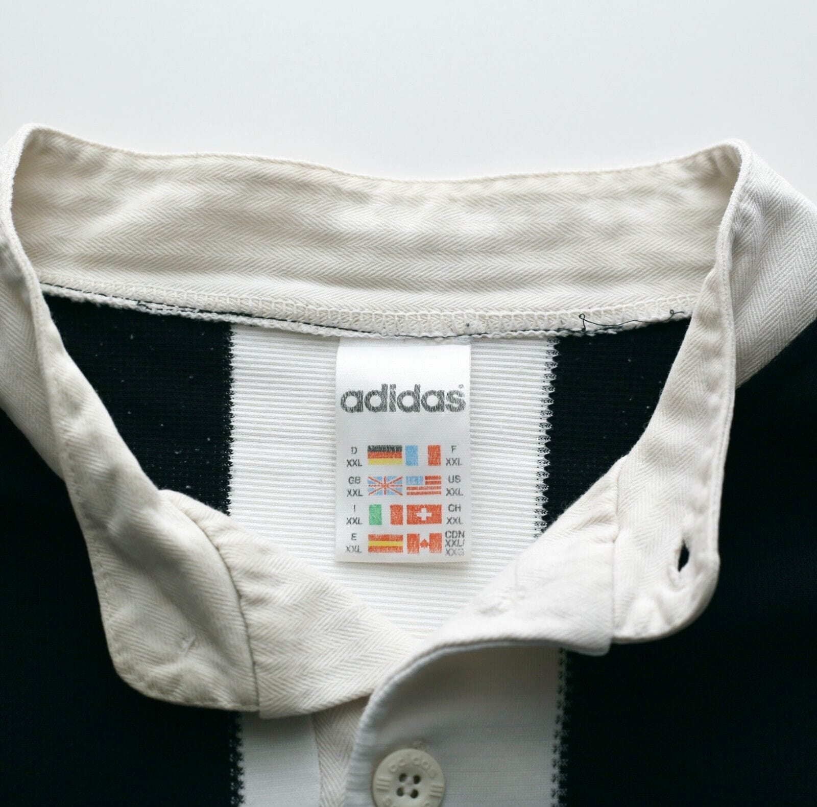 1995/97 SHEARER #9 Newcastle United Vintage adidas Home Football Shirt (XXL)