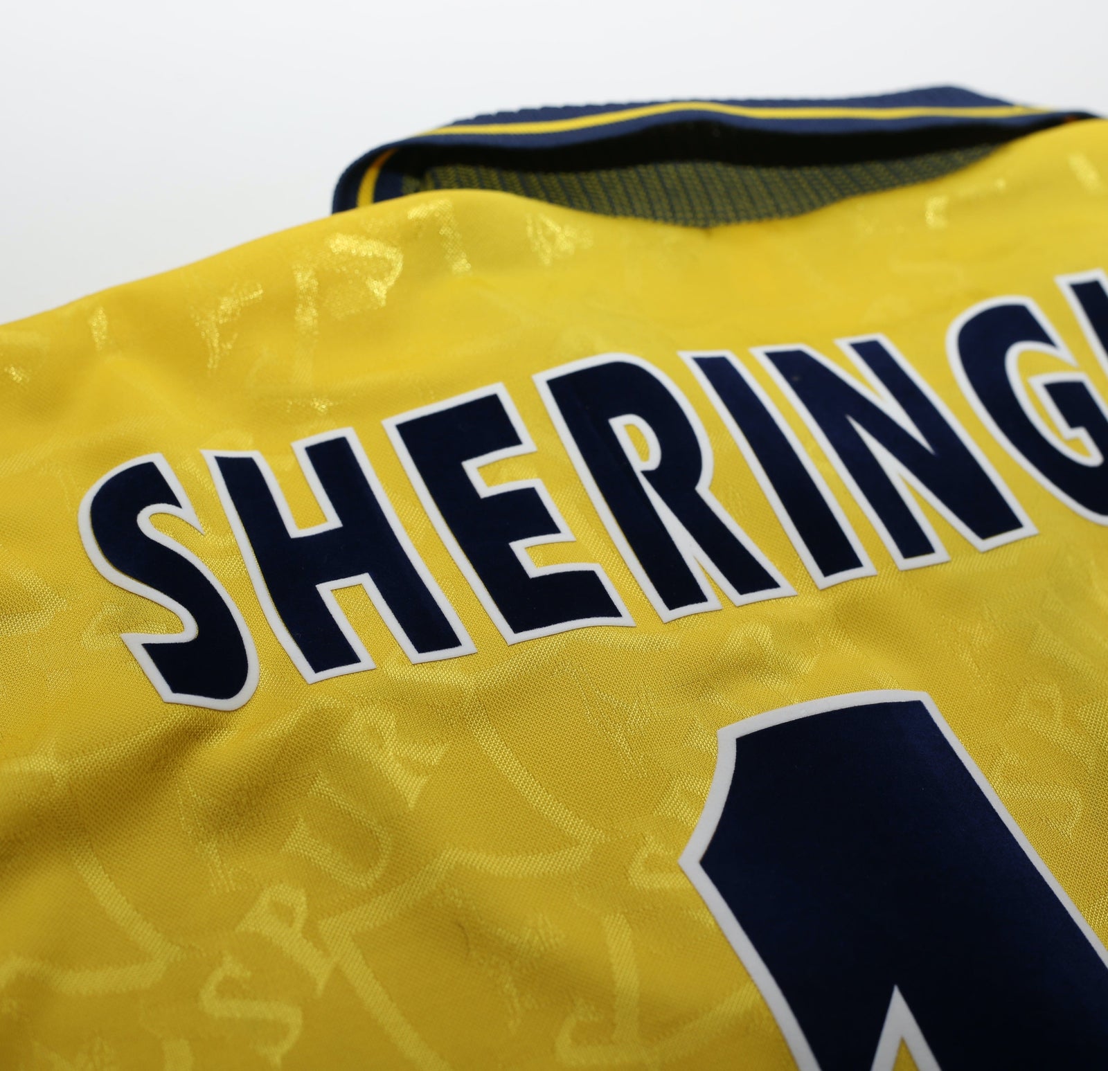 1995/97 SHERINGHAM #10 Tottenham Hotspur Vintage PONY Long Sleeve Third Football Shirt (L)