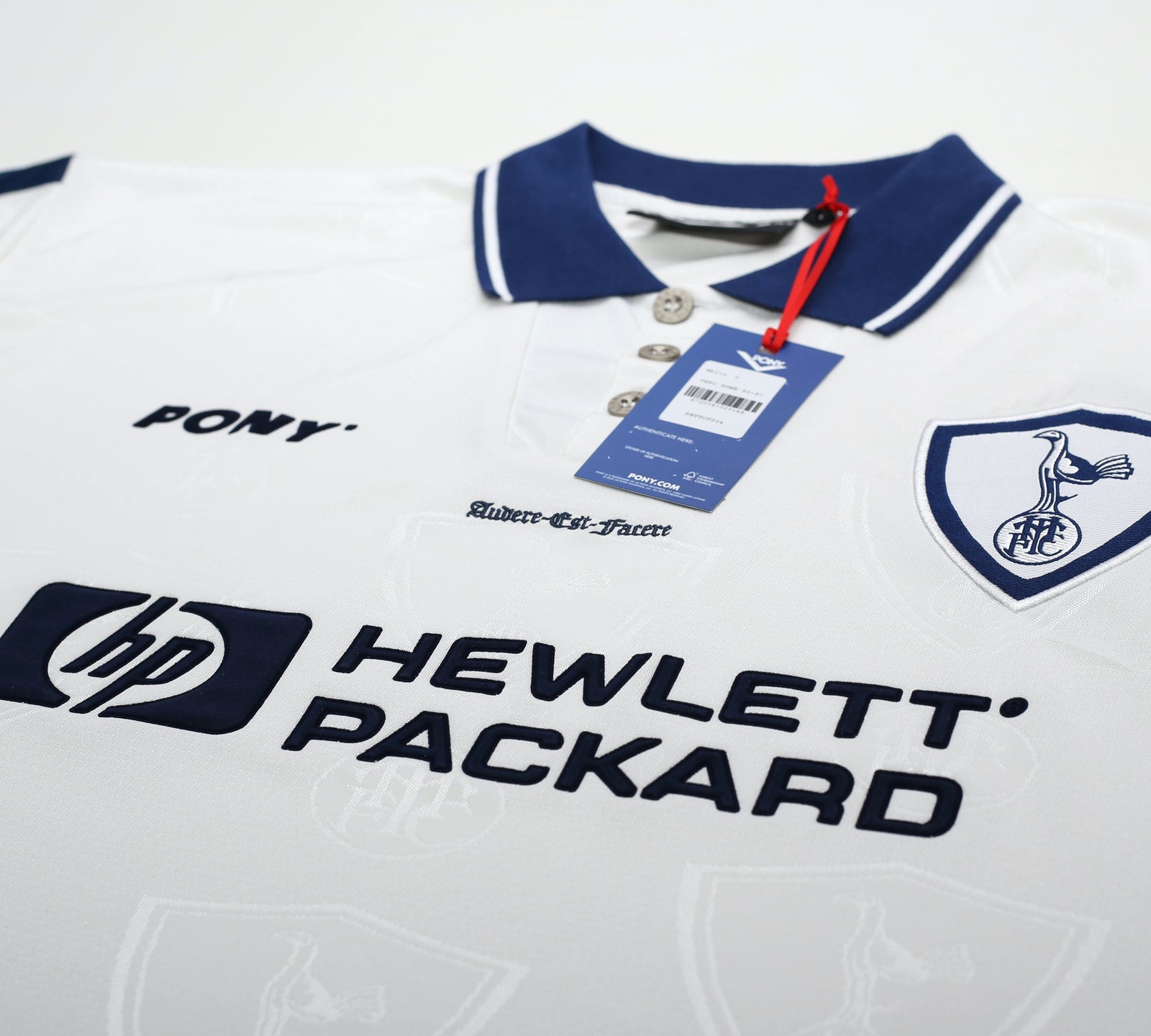 1995/97 TOTTENHAM HOTSPUR Retro PONY Home Football Shirt