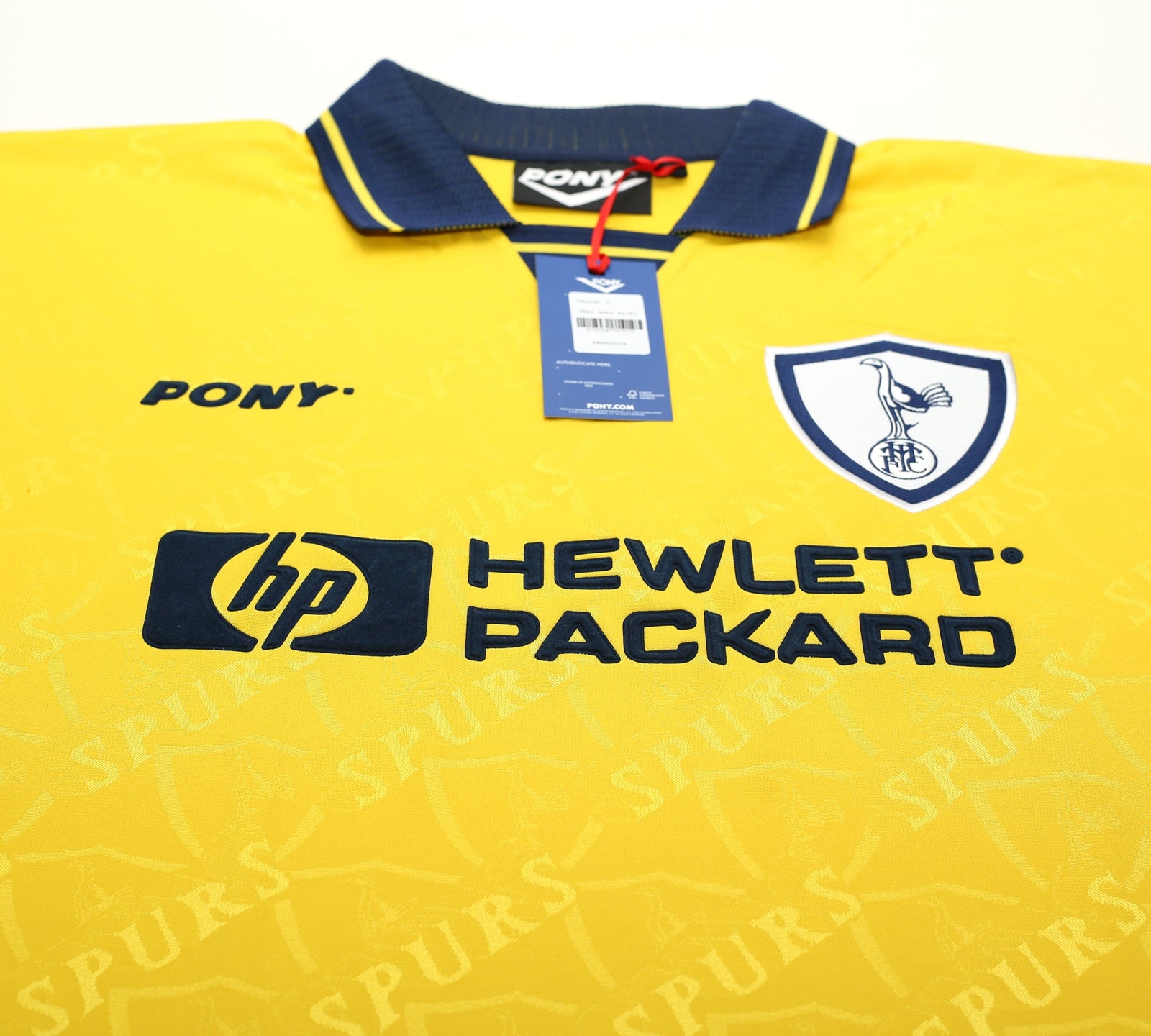 1995/97 TOTTENHAM HOTSPUR Retro PONY Reissue Away Football Shirt