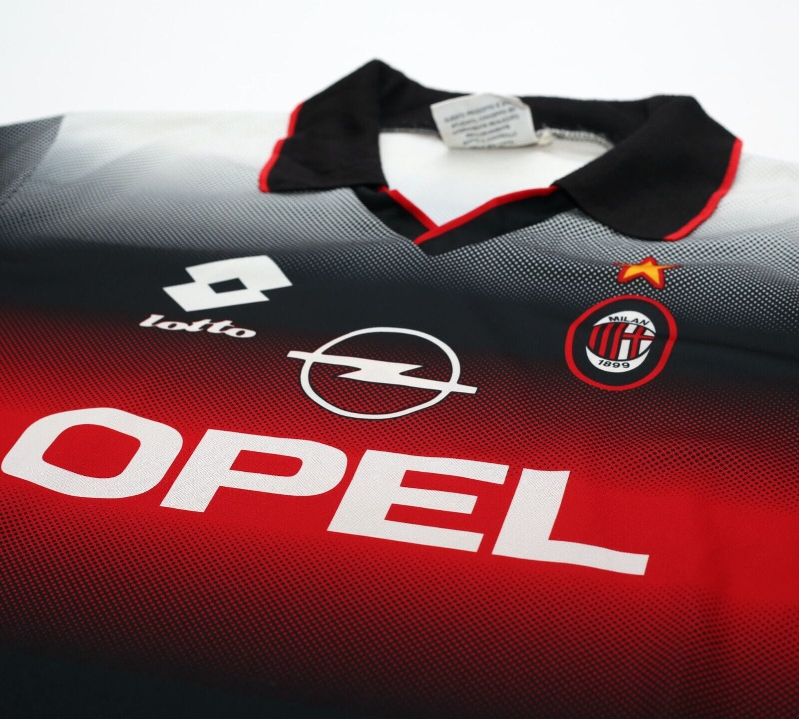 1996/97 AC MILAN Vintage Lotto Football Training Shirt (L)