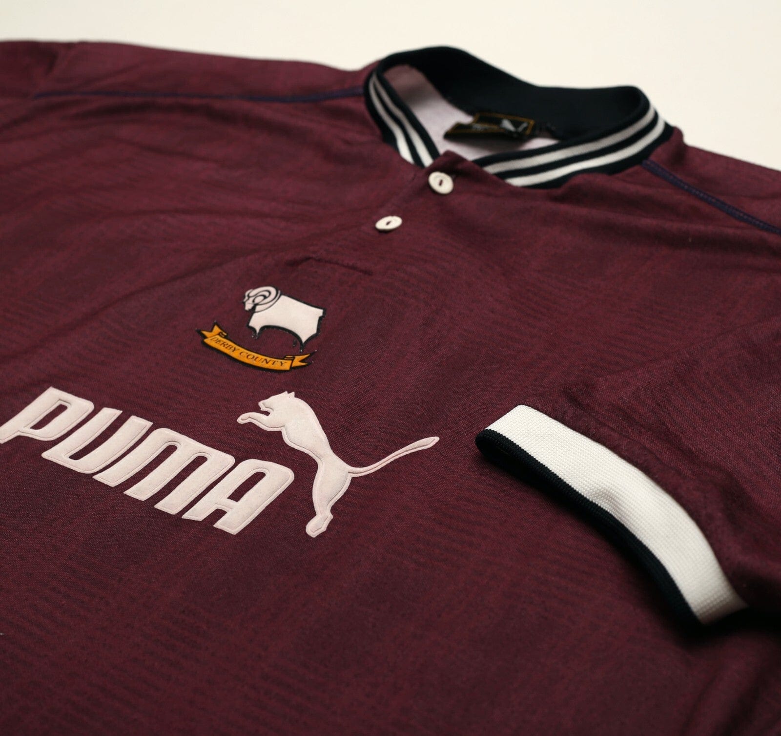 1996/97 DERBY COUNTY Vintage PUMA Away Football Shirt (XXL)