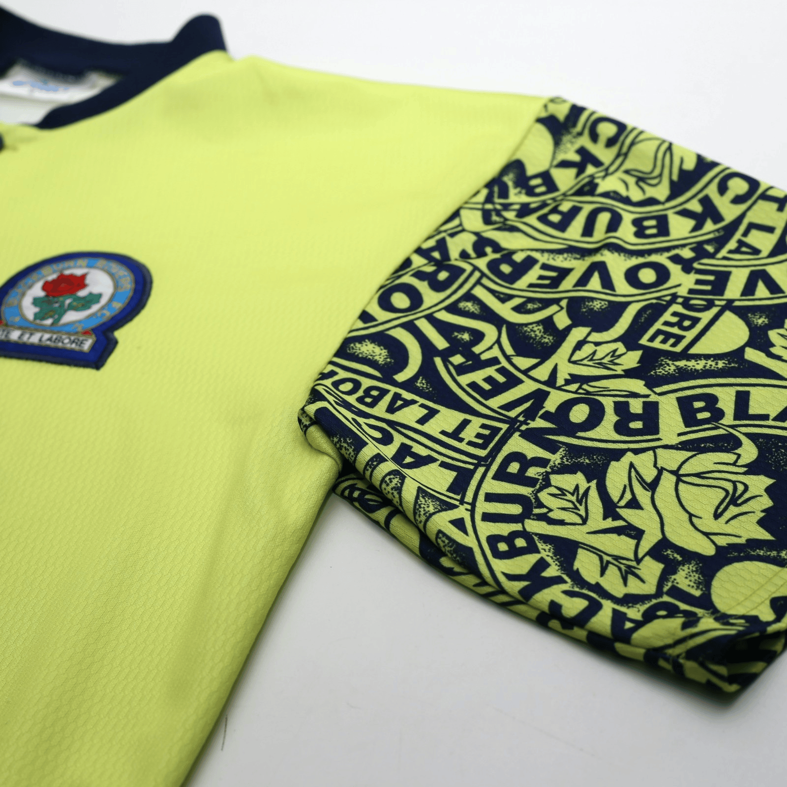 1996/97 Duff #32 Blackburn Rovers Vintage ASICS Away Football Shirt (XL)