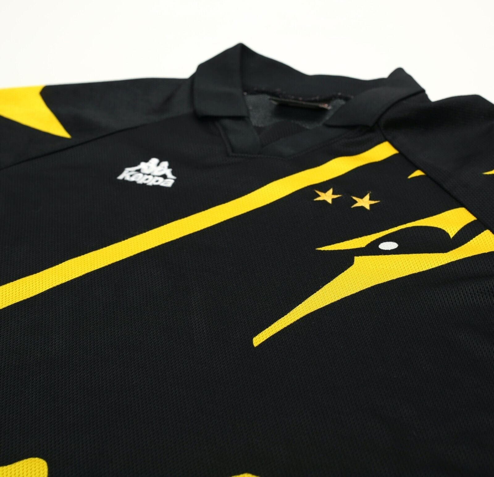 1996/97 JUVENTUS Vintage Kappa Long Sleeve Third Football Shirt Jersey (XL) Jaspo