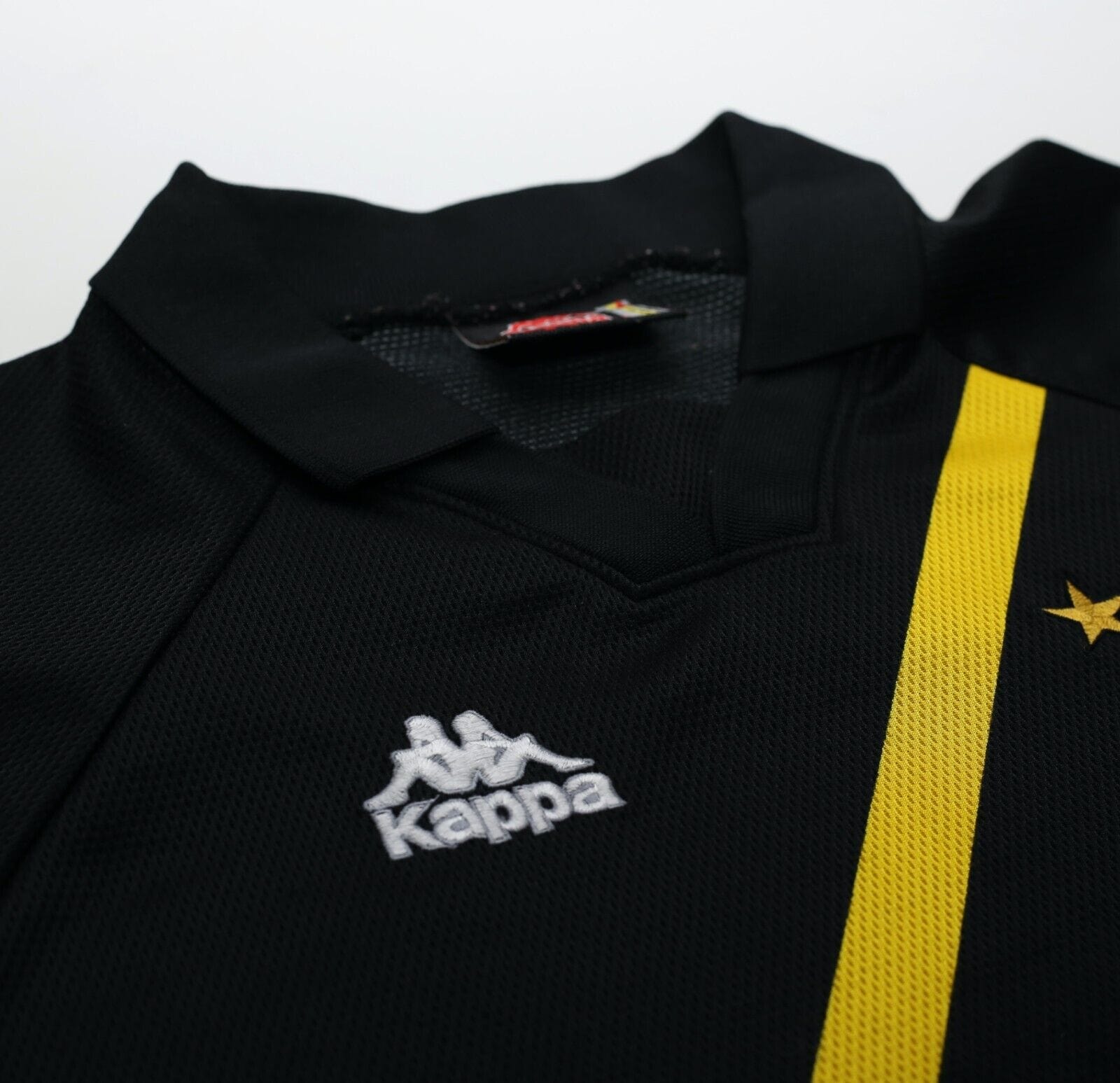 1996/97 JUVENTUS Vintage Kappa Long Sleeve Third Football Shirt Jersey (XL) Jaspo