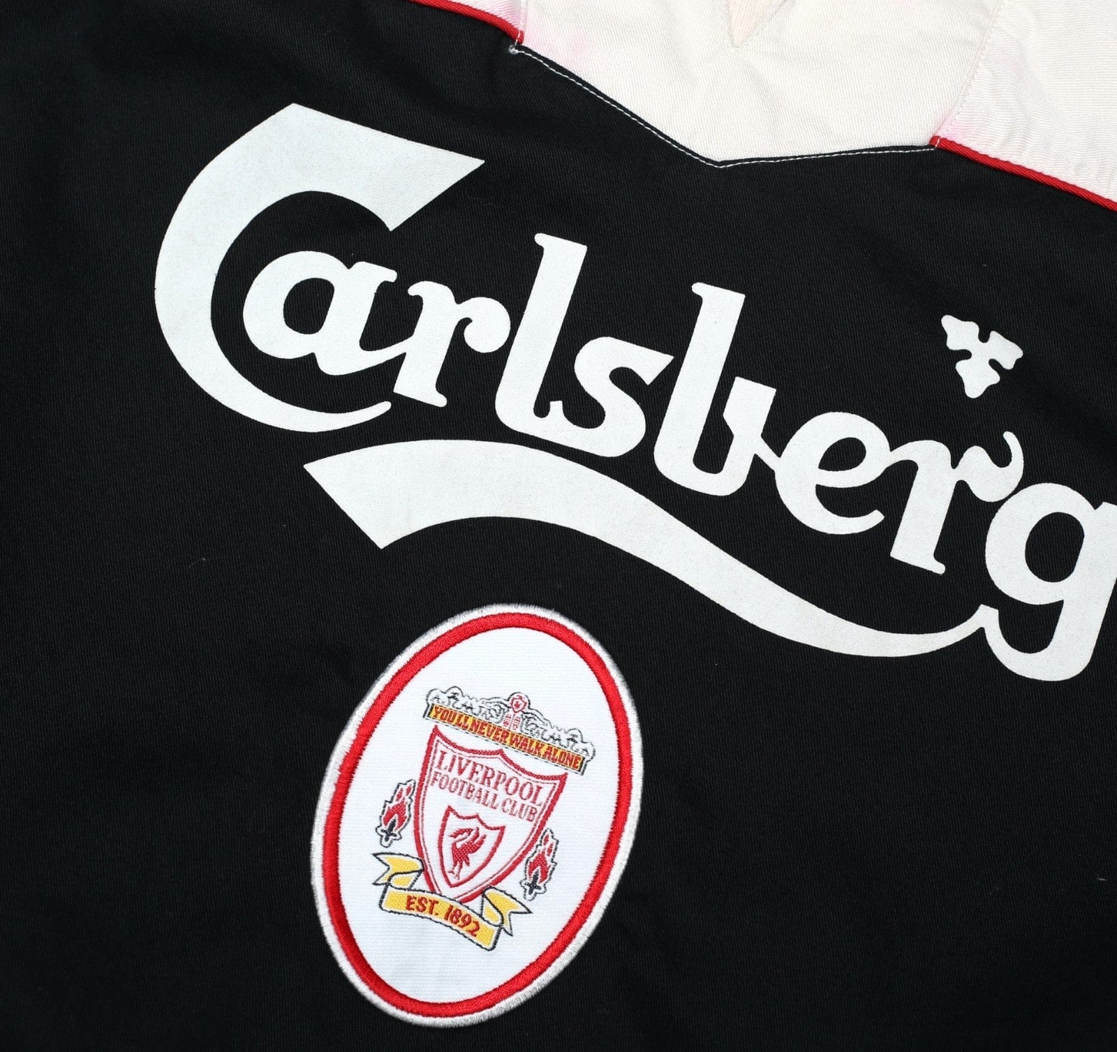 1996/97 LIVERPOOL Vintage Reebok Football Drill Top (S/M)