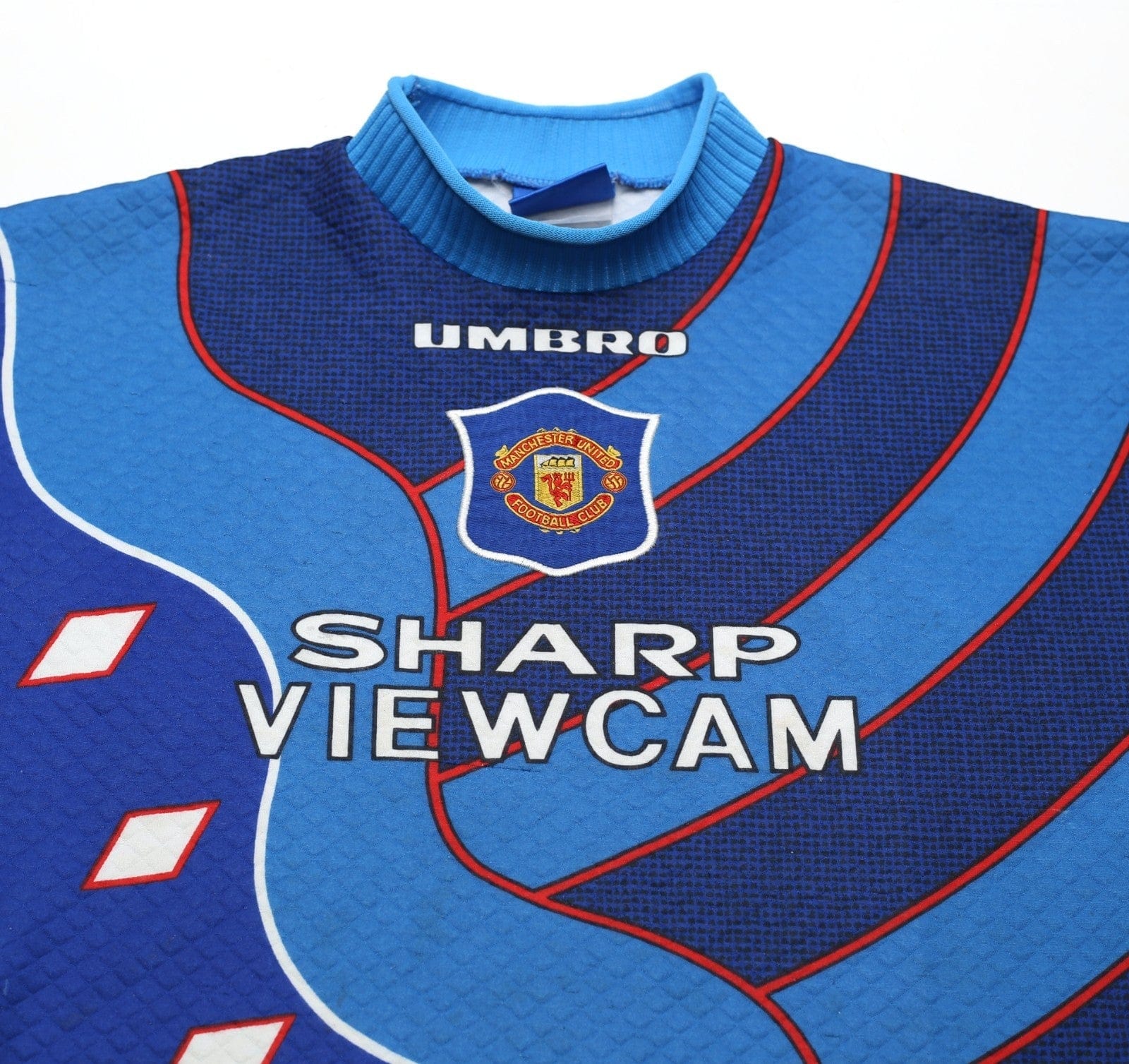 1996/97 MANCHESTER UNITED Vintage Umbro GK Football Shirt (M)