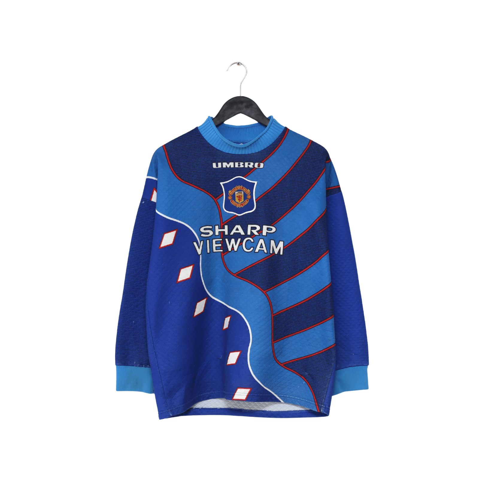 1996/97 MANCHESTER UNITED Vintage Umbro GK Football Shirt (M)