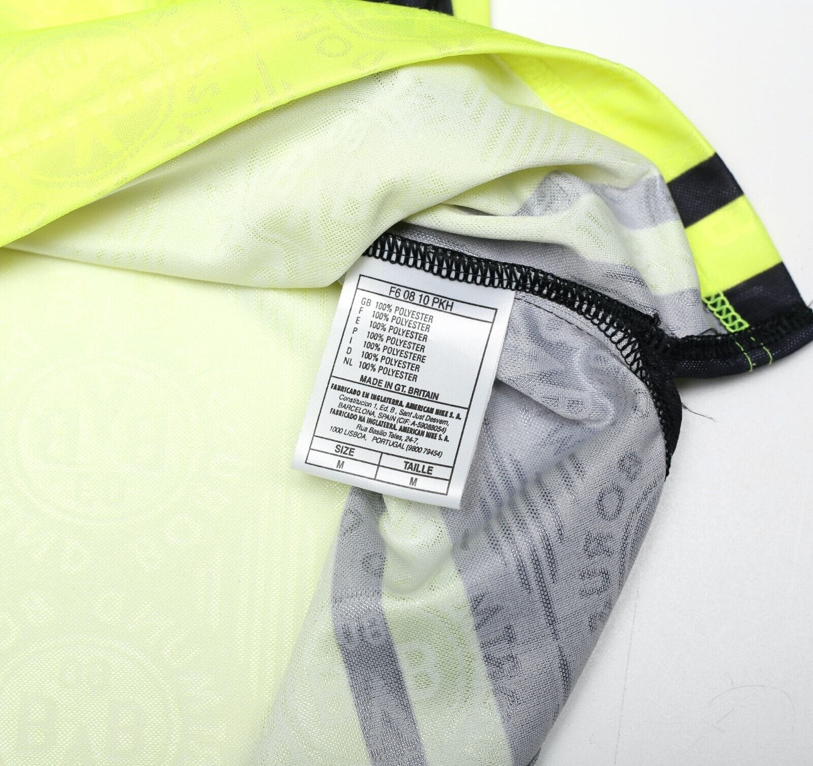 1996/97 SAMMER #6 Borussia Dortmund Vintage Nike Home Football Shirt (M)