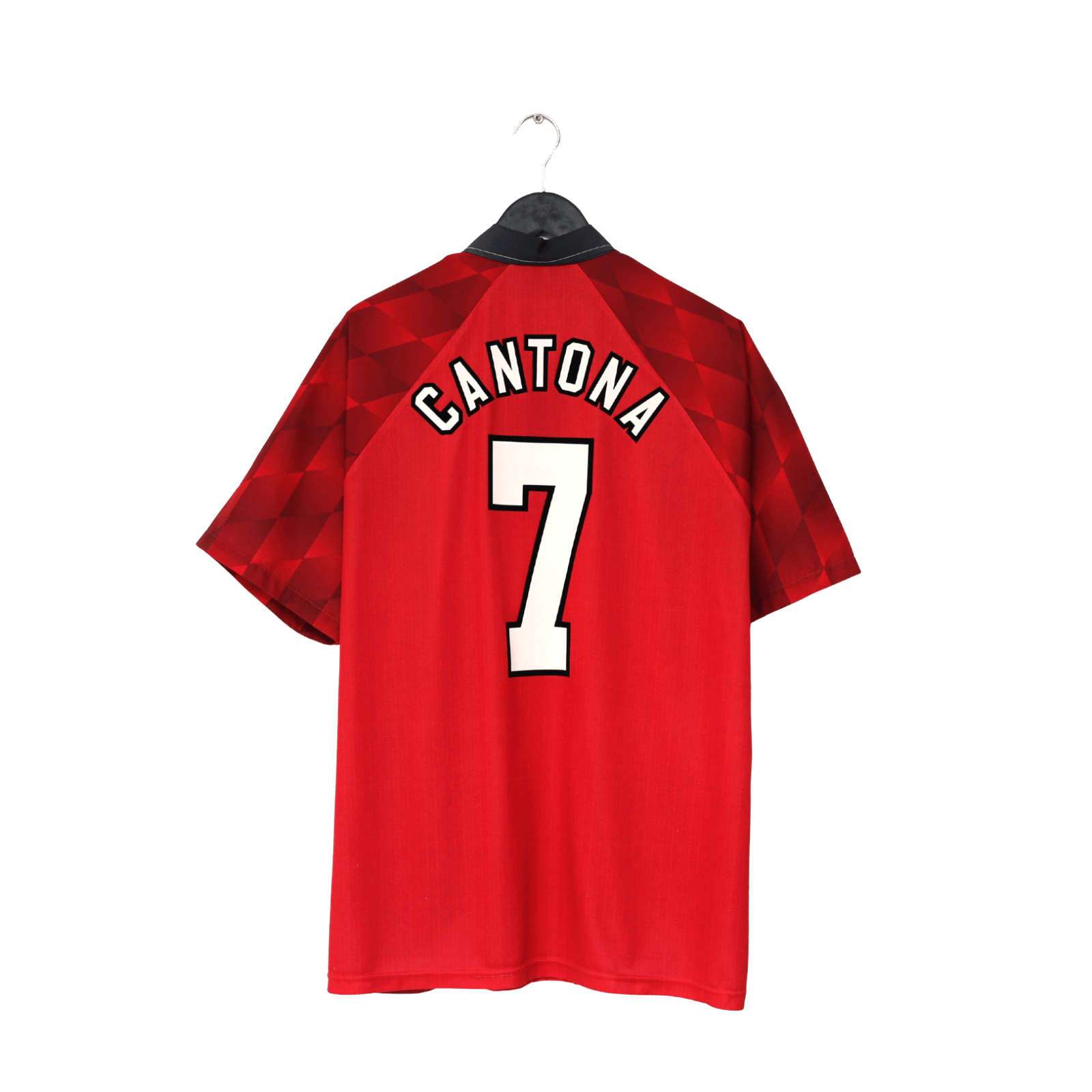 1996/98 Cantona #7 Manchester United Vintage Umbro Home Football Shirt (XL)