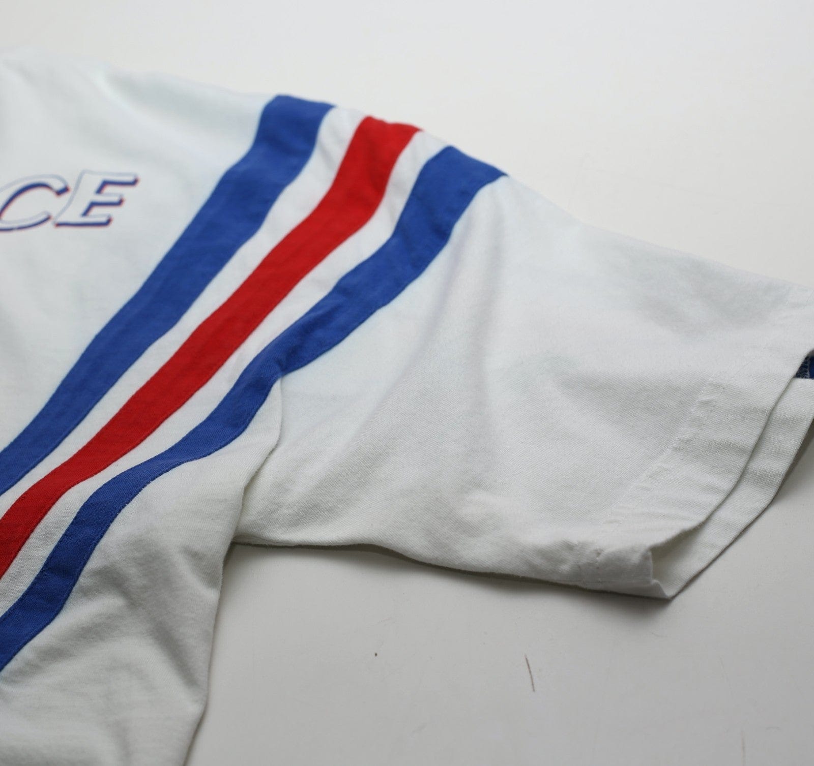 1996/98 FRANCE Vintage adidas Football Cotton Training Shirt (M) Euro 96