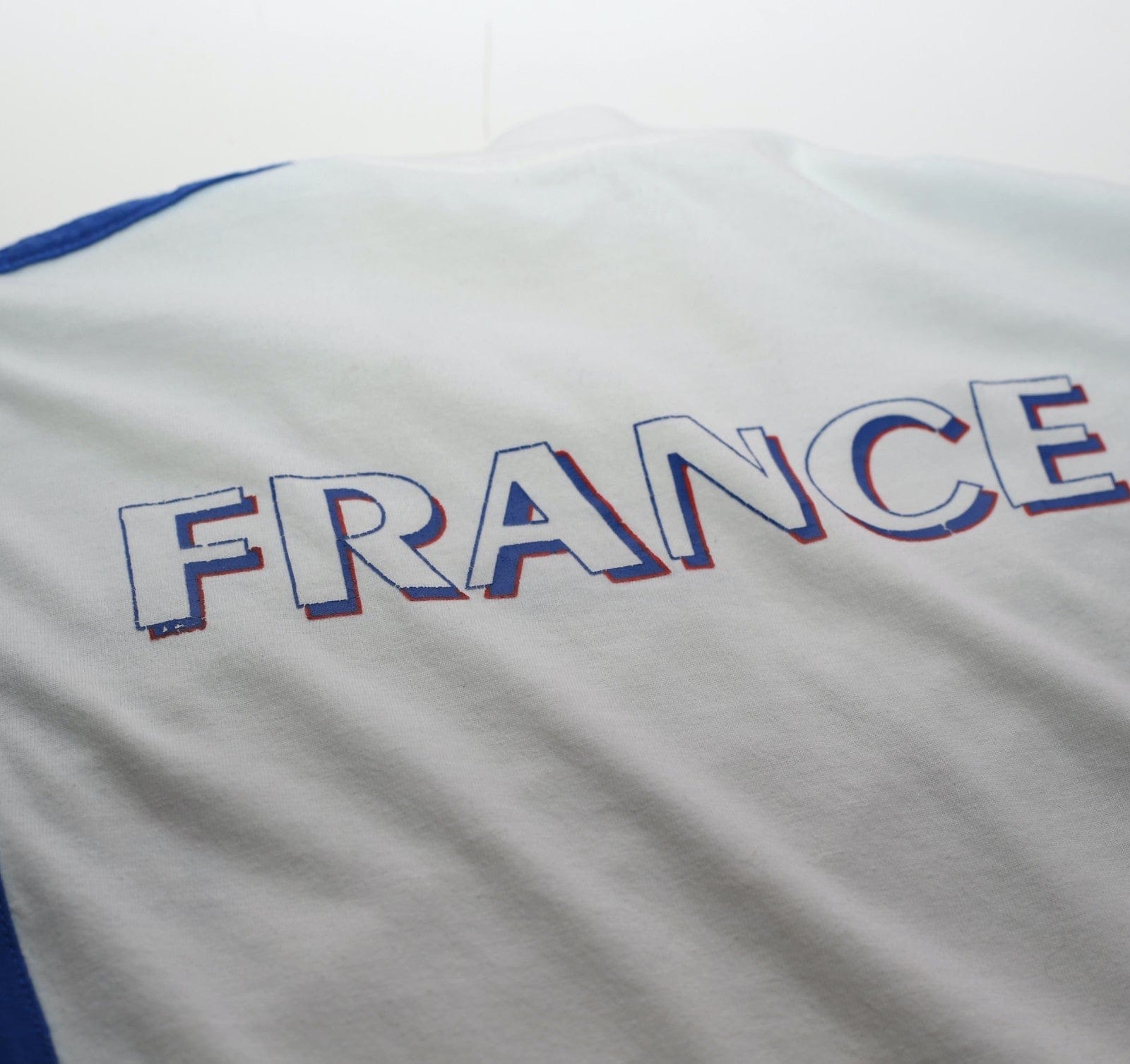 1996/98 FRANCE Vintage adidas Football Cotton Training Shirt (M) Euro 96