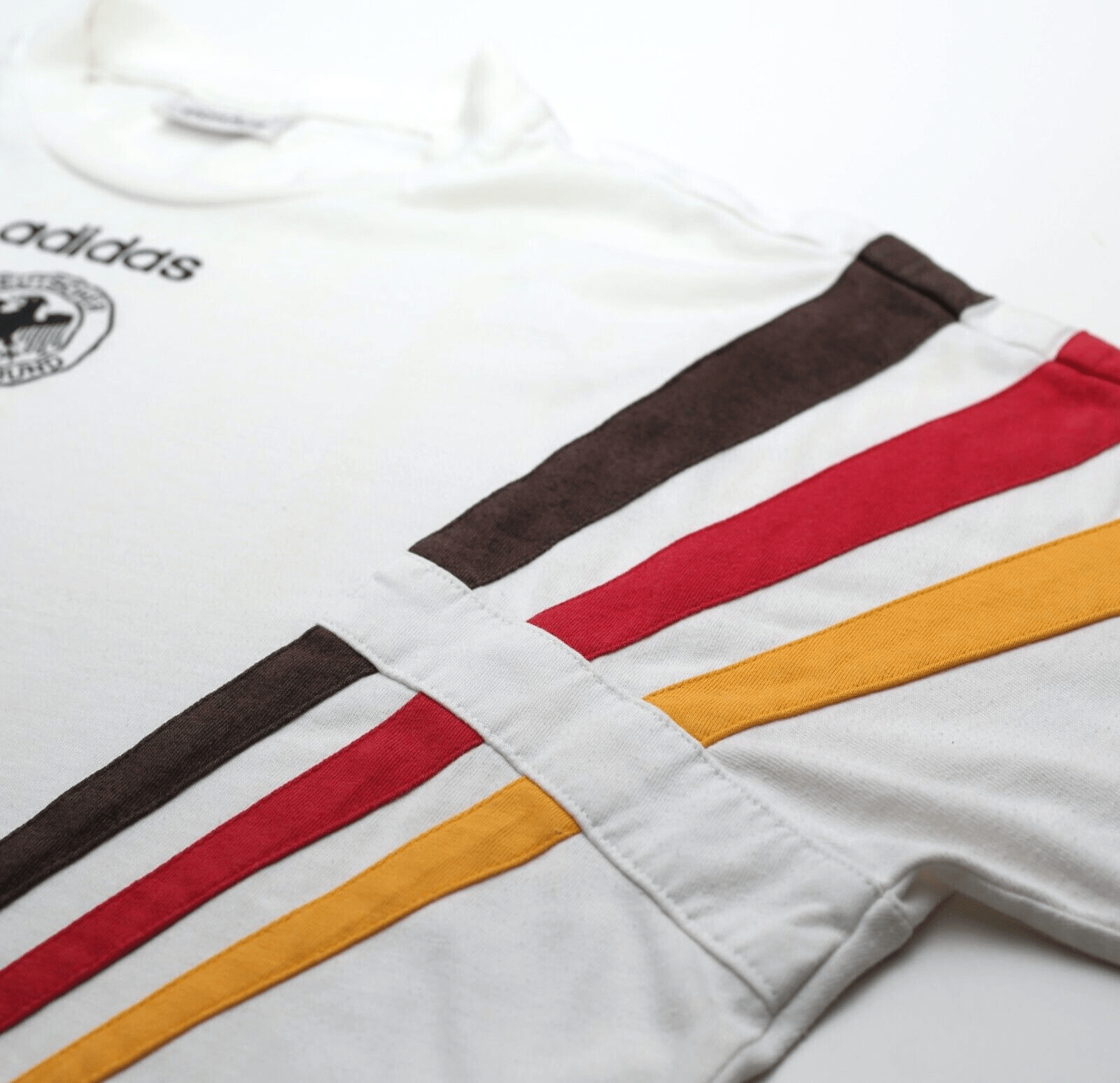 1996/98 GERMANY Vintage adidas Cotton Football Training Tee Shirt (XL)