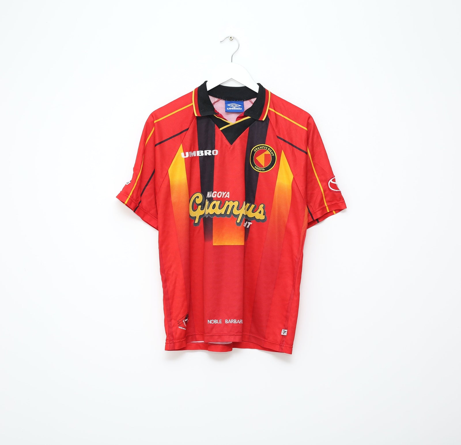 1996/98 GRAMPUS EIGHT Vintage Umbro Home Football Shirt (S/M)