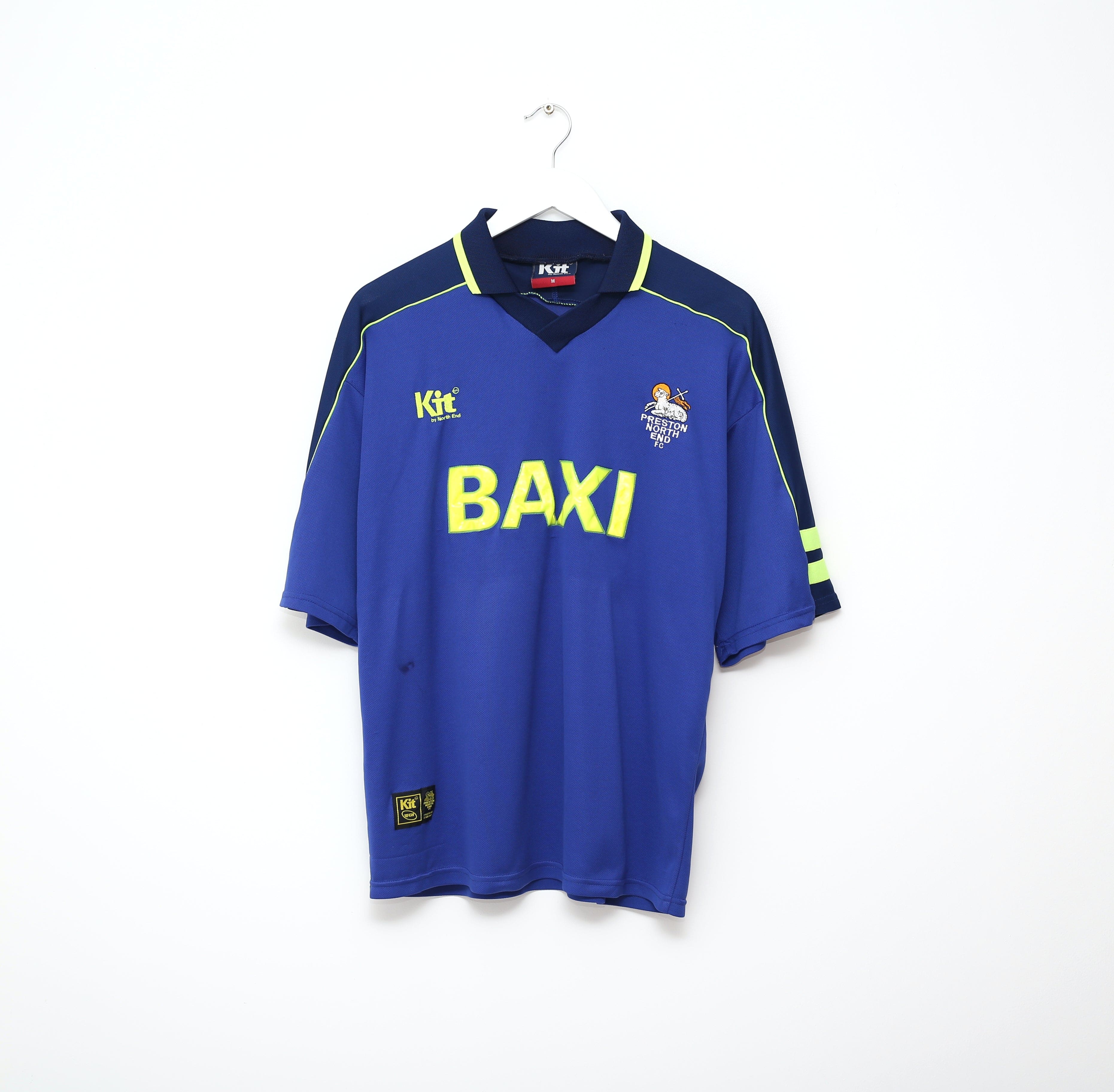 1996/98 PRESTON Vintage KIT By North End Football Third Shirt (M