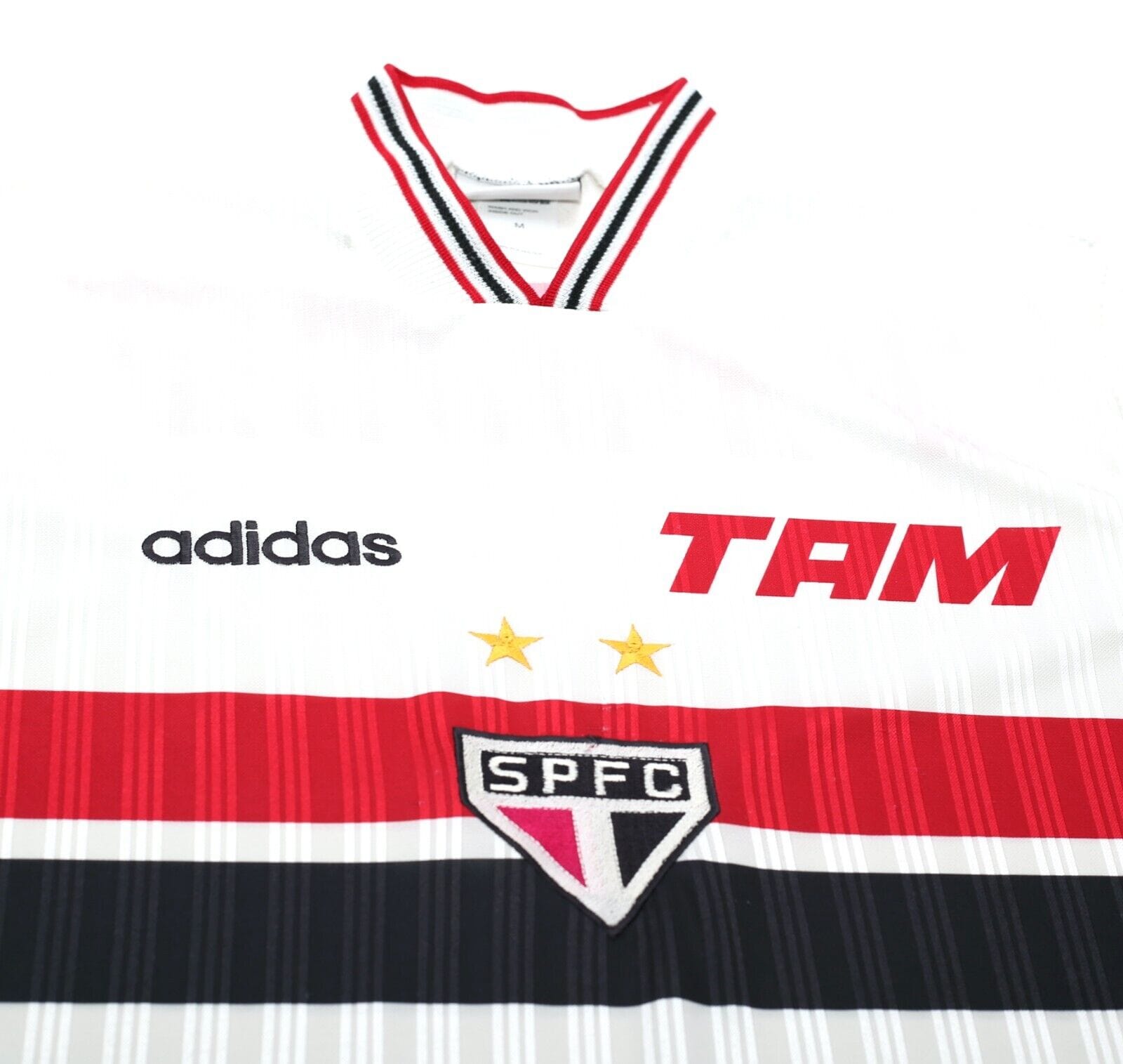 1996 SAO PAULO Vintage adidas Home Football Shirt Jersey (M)