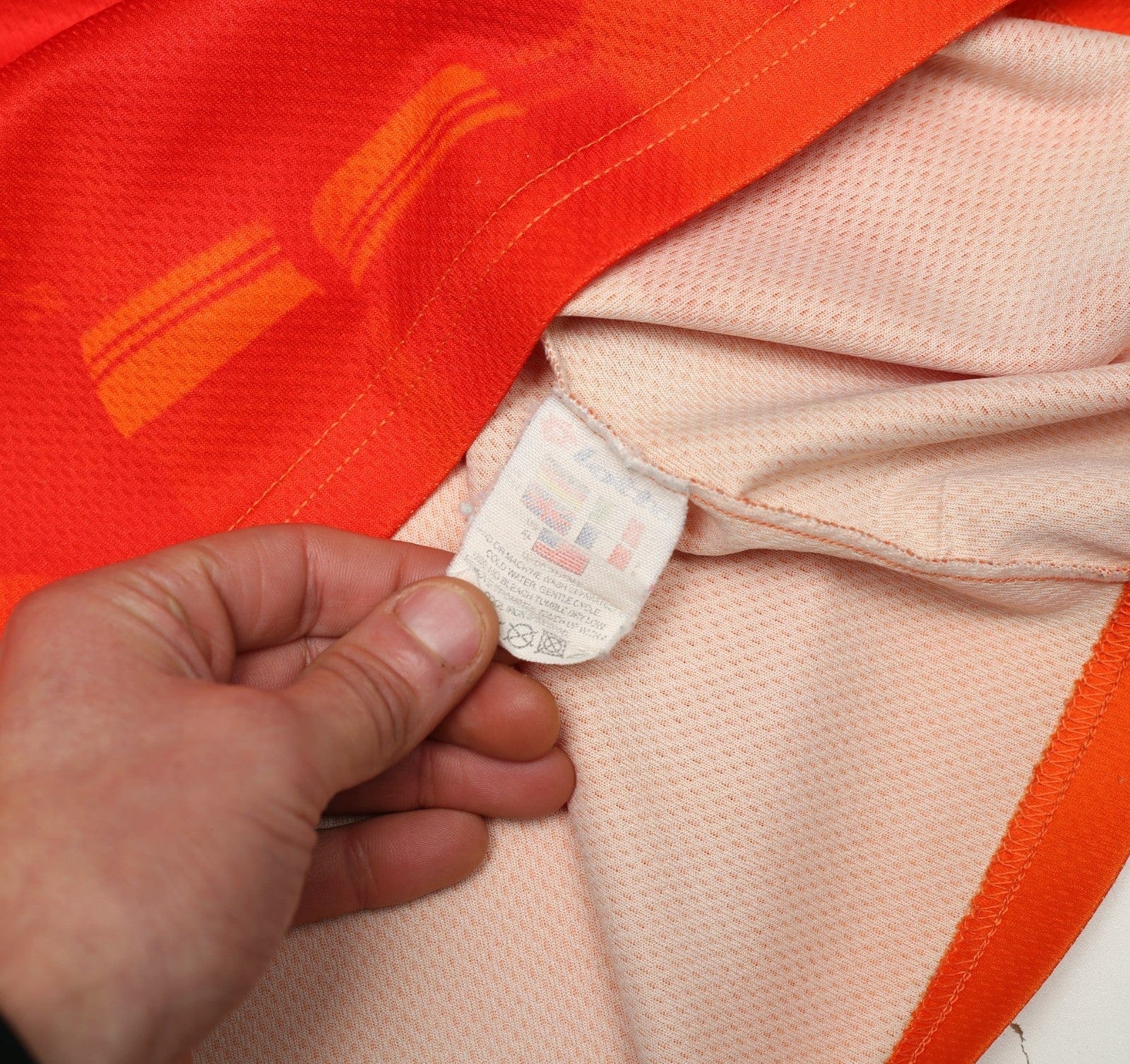 1996 SEEDORF #4 Holland Vintage Lotto Home Football Shirt (XL) Netherlands