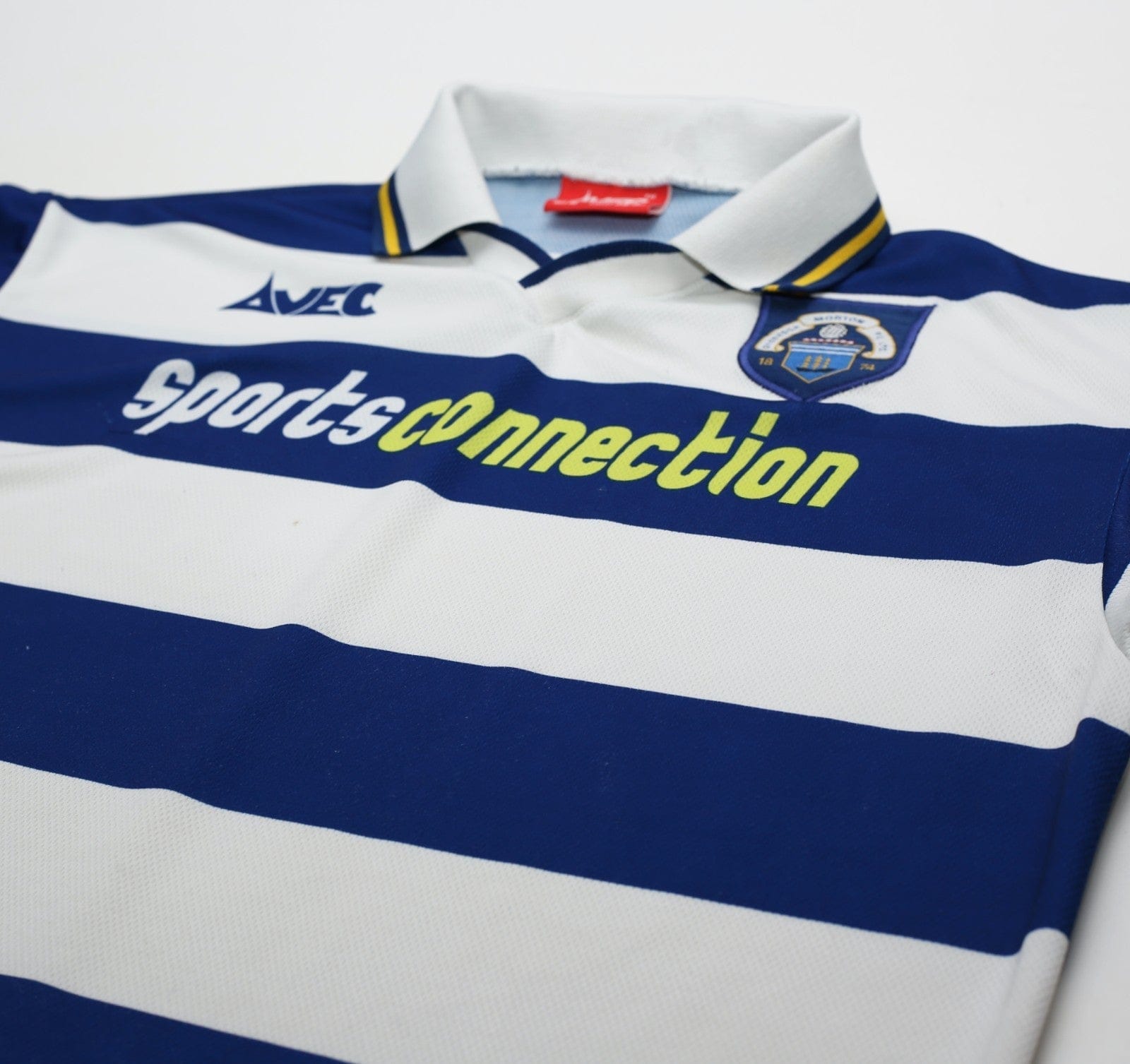 1997/00 GREENOCK MORTON Vintage Avec Home Football Shirt (M)