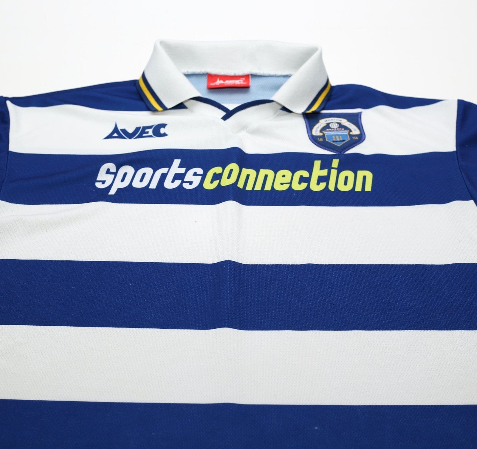 1997/00 GREENOCK MORTON Vintage Avec Home Football Shirt (M)