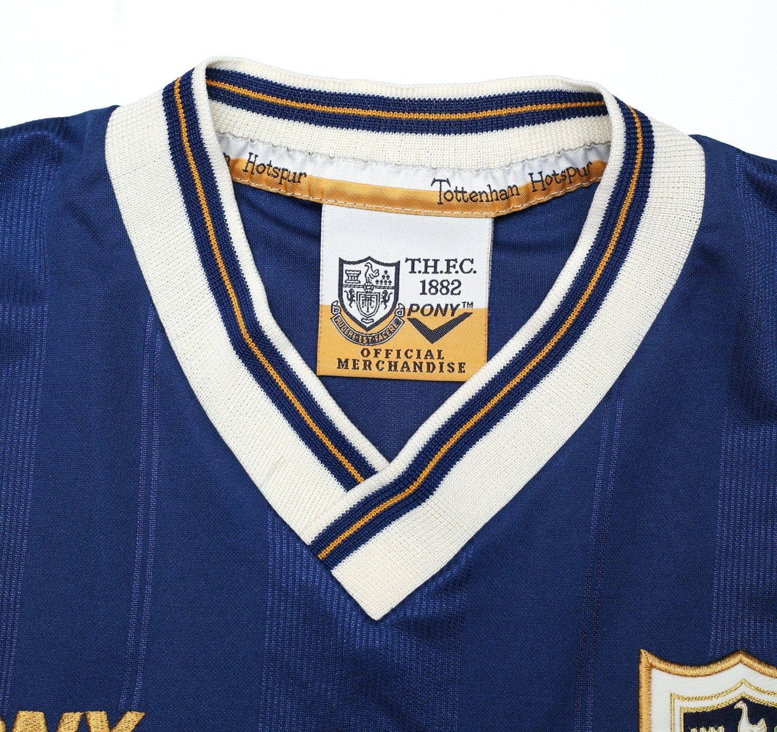 1997/98 GINOLA #14 Tottenham Hotspur Vintage PONY Away Football Shirt (M)