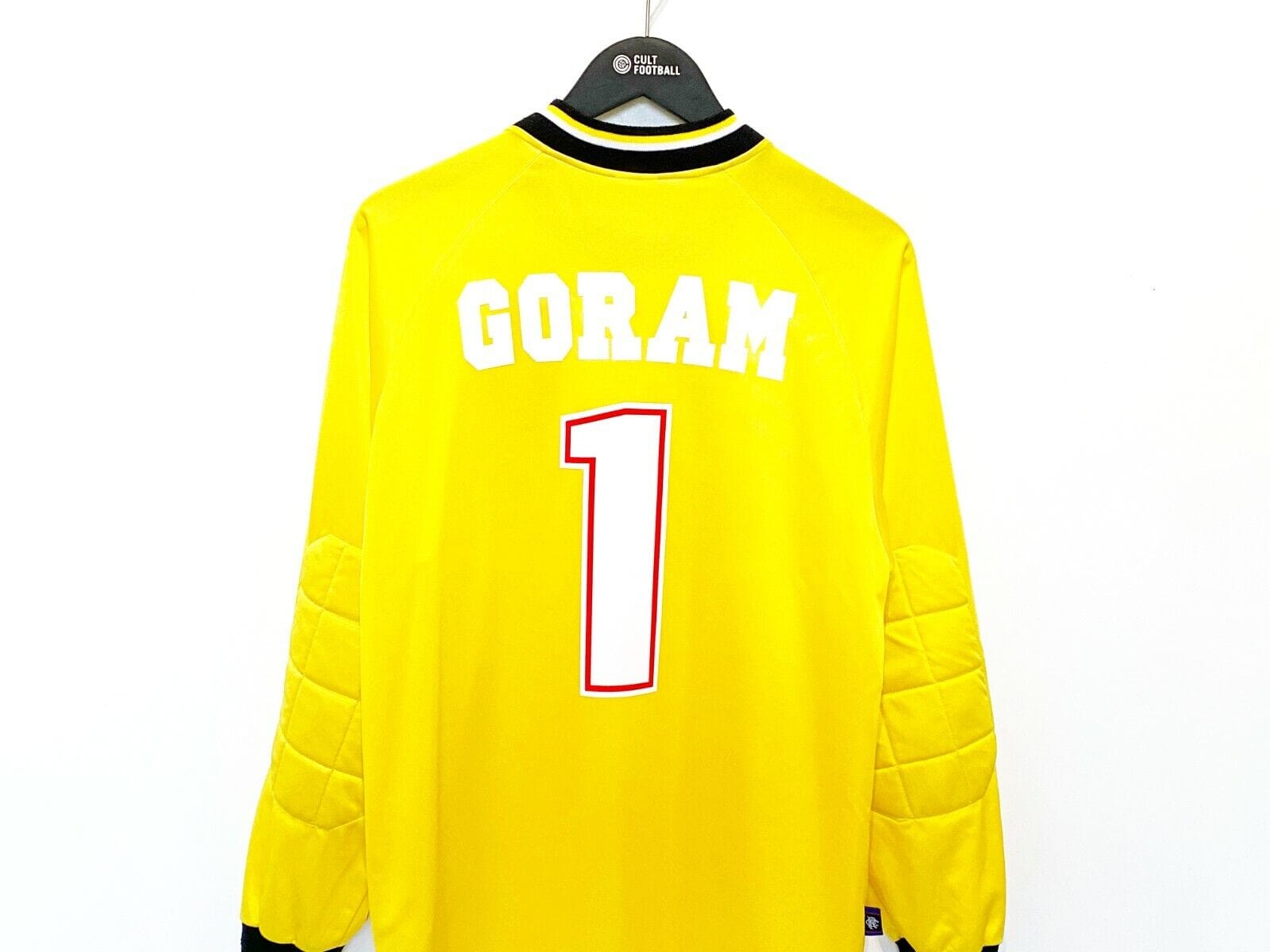 1997/98 GORAM #1 Rangers Vintage Nike Home GK Football Shirt (M) Scotland
