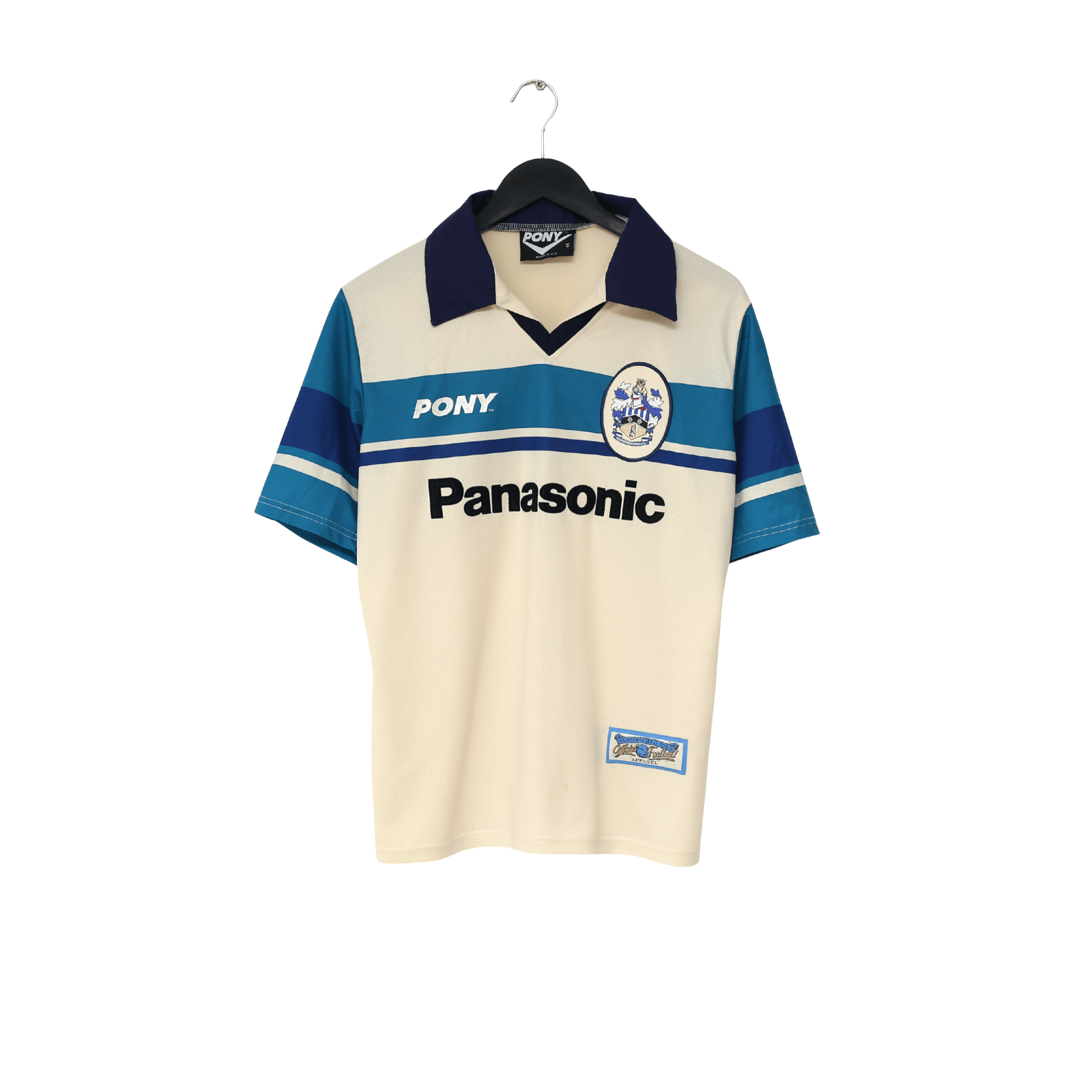1997/98 HUDDERSFIELD TOWN Vintage PONY Away Football Shirt (S)