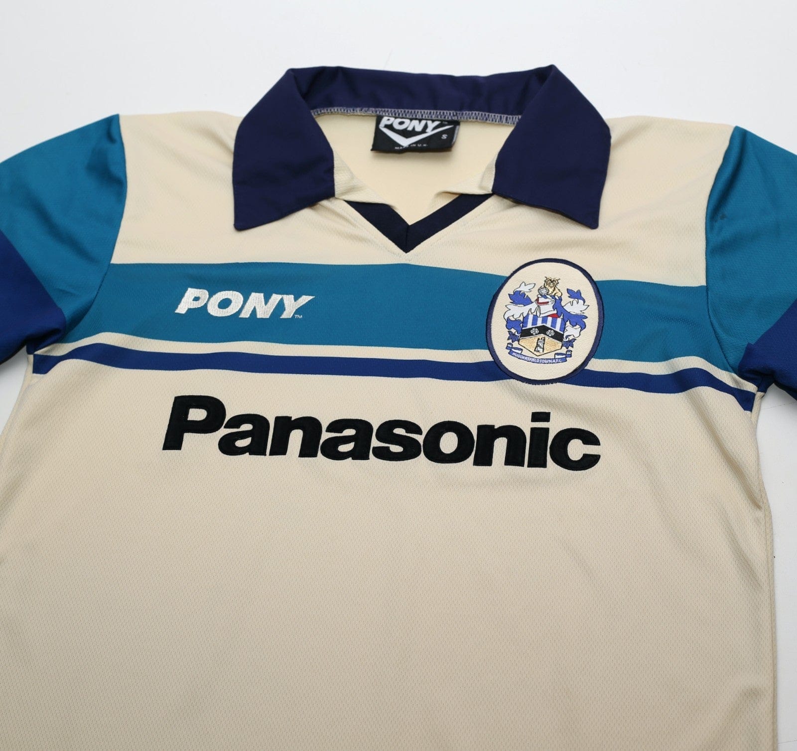 1997/98 HUDDERSFIELD TOWN Vintage PONY Away Football Shirt (S)