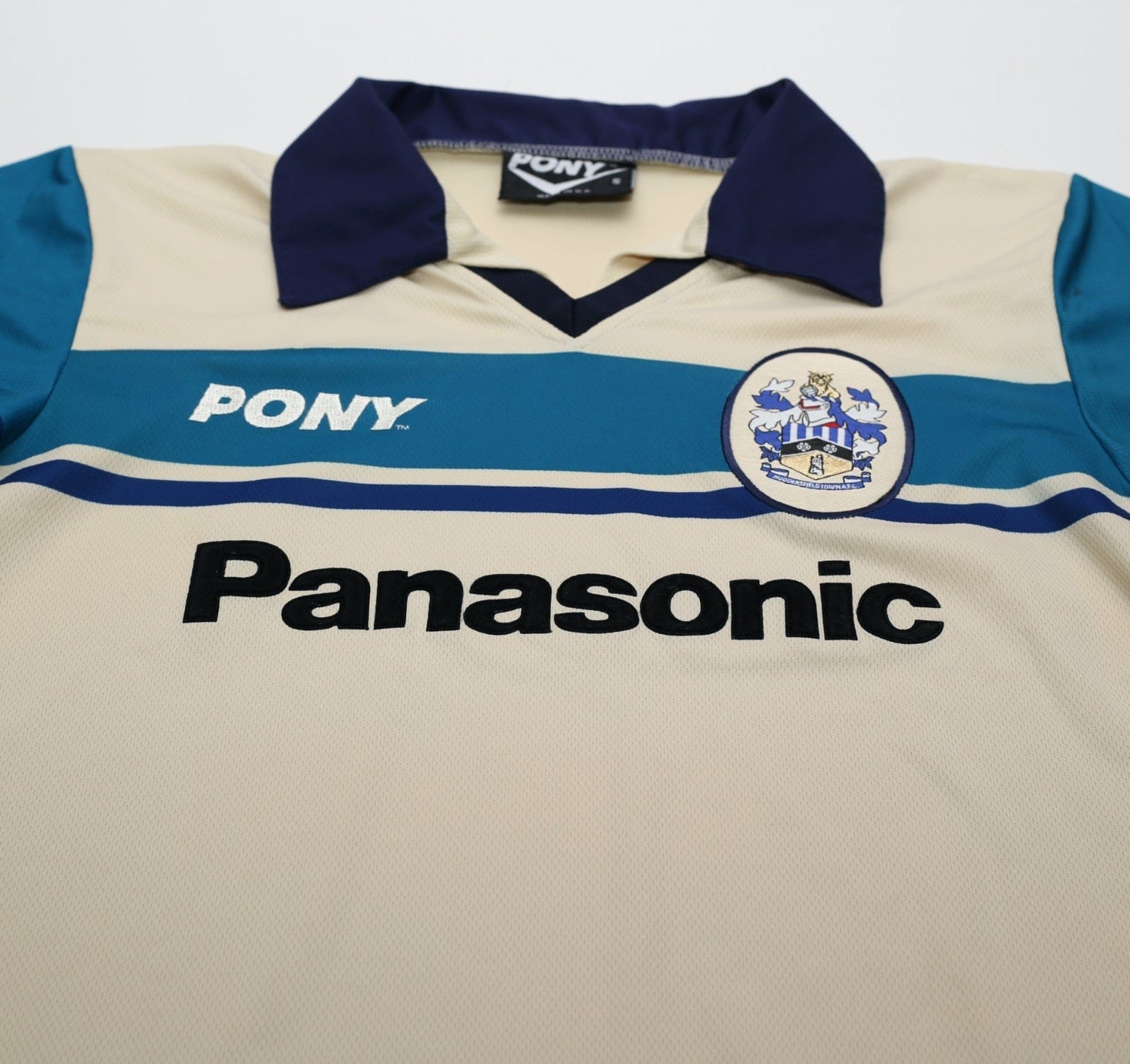 1997/98 HUDDERSFIELD TOWN Vintage PONY Away Football Shirt (S)