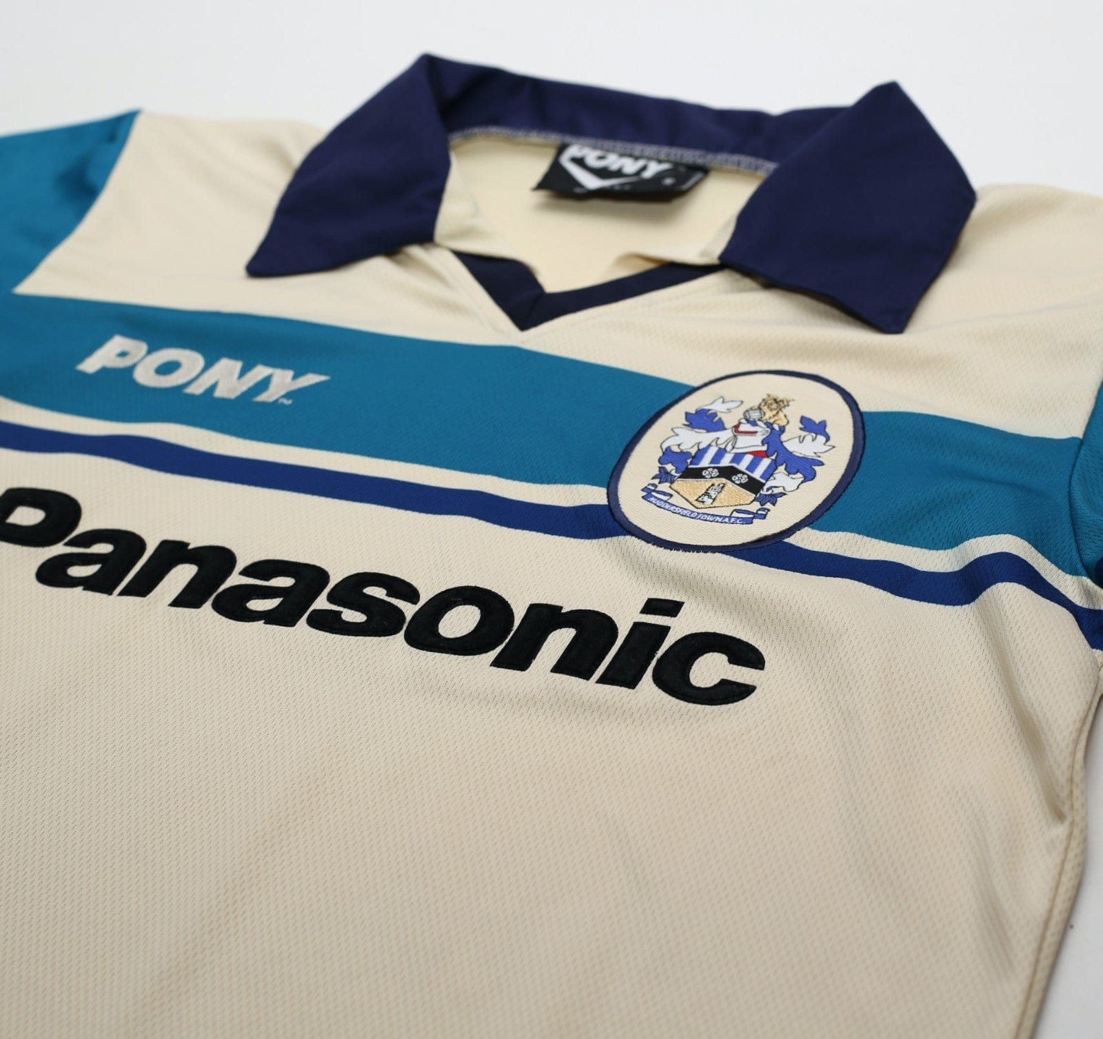 1997/98 HUDDERSFIELD TOWN Vintage PONY Away Football Shirt (S)