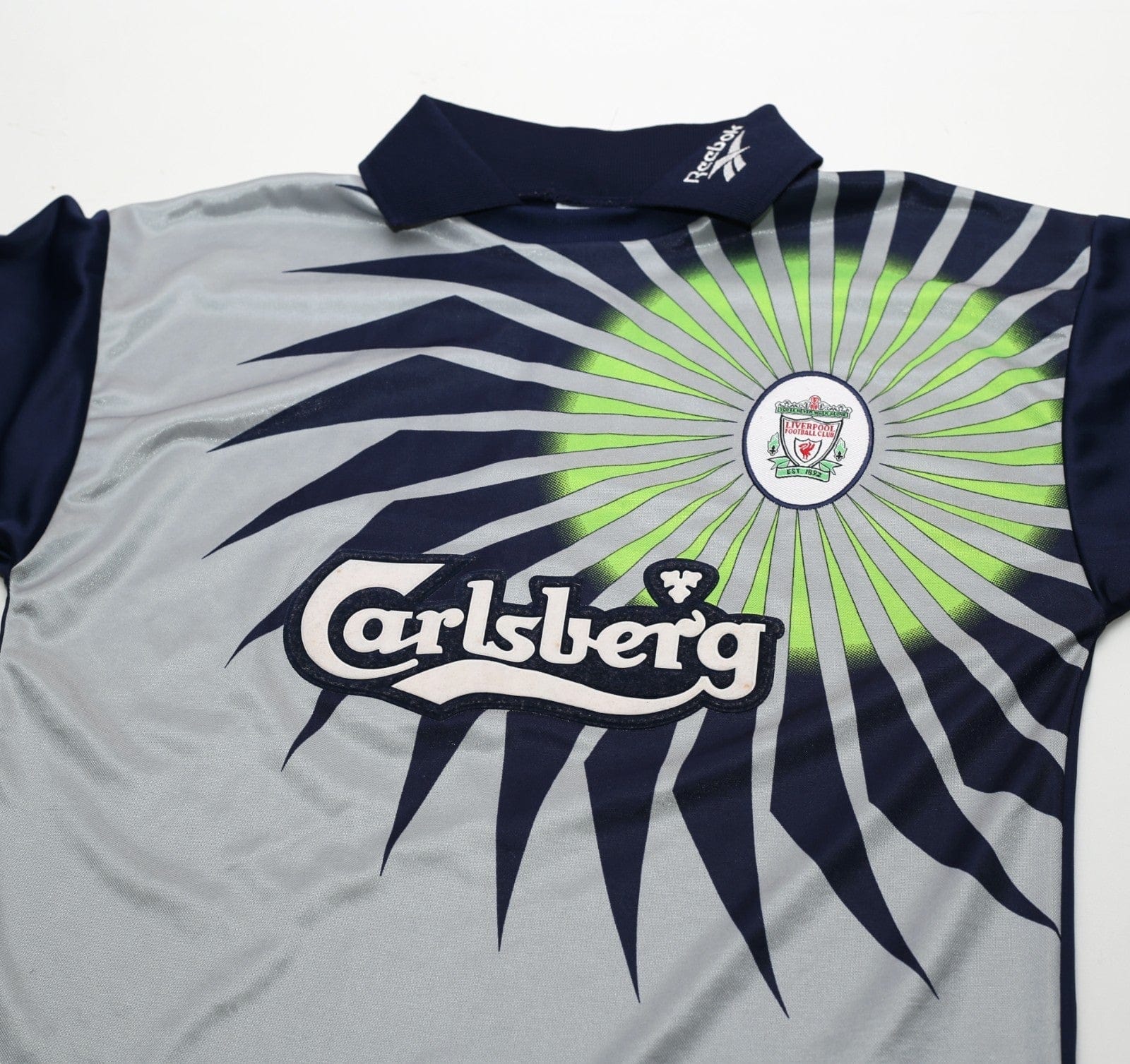 1997/98 JAMES #1 Liverpool Vintage Reebok GK Football Shirt (S) 34/36