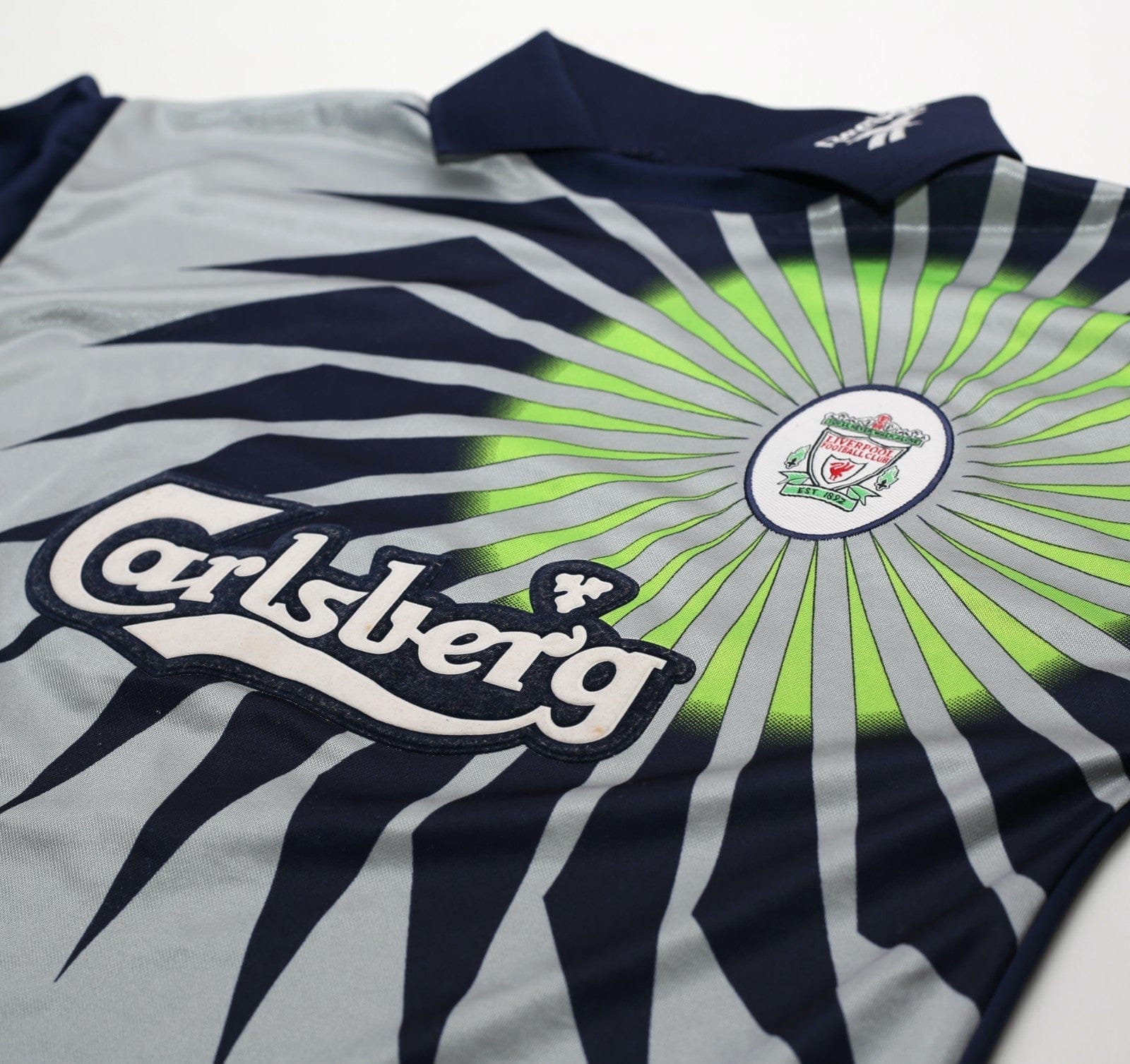 1997/98 JAMES #1 Liverpool Vintage Reebok GK Football Shirt (S) 34/36