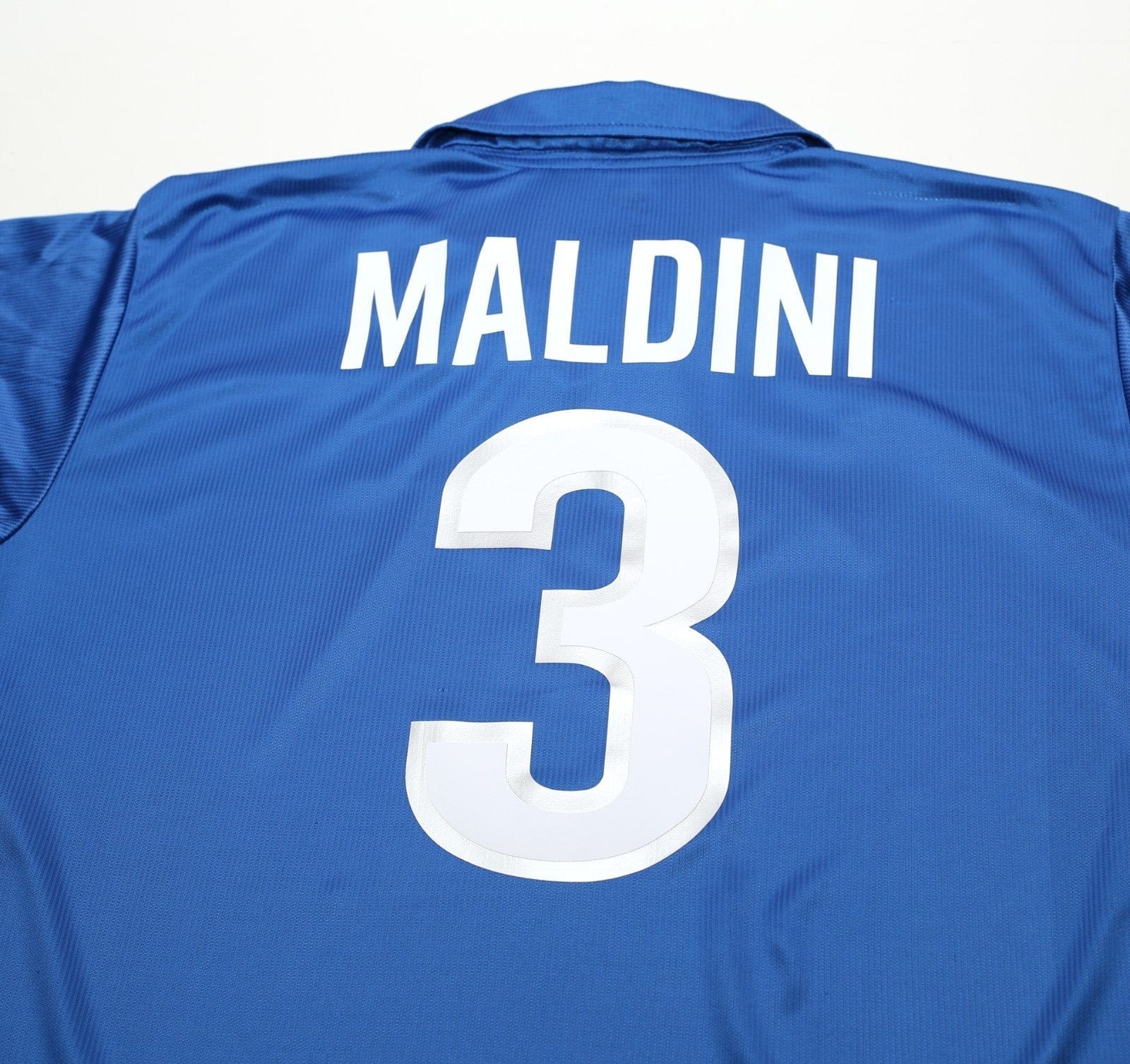 1997/98 MALDINI #3 Italy Vintage Nike Home Football Shirt (XL) World Cup 98