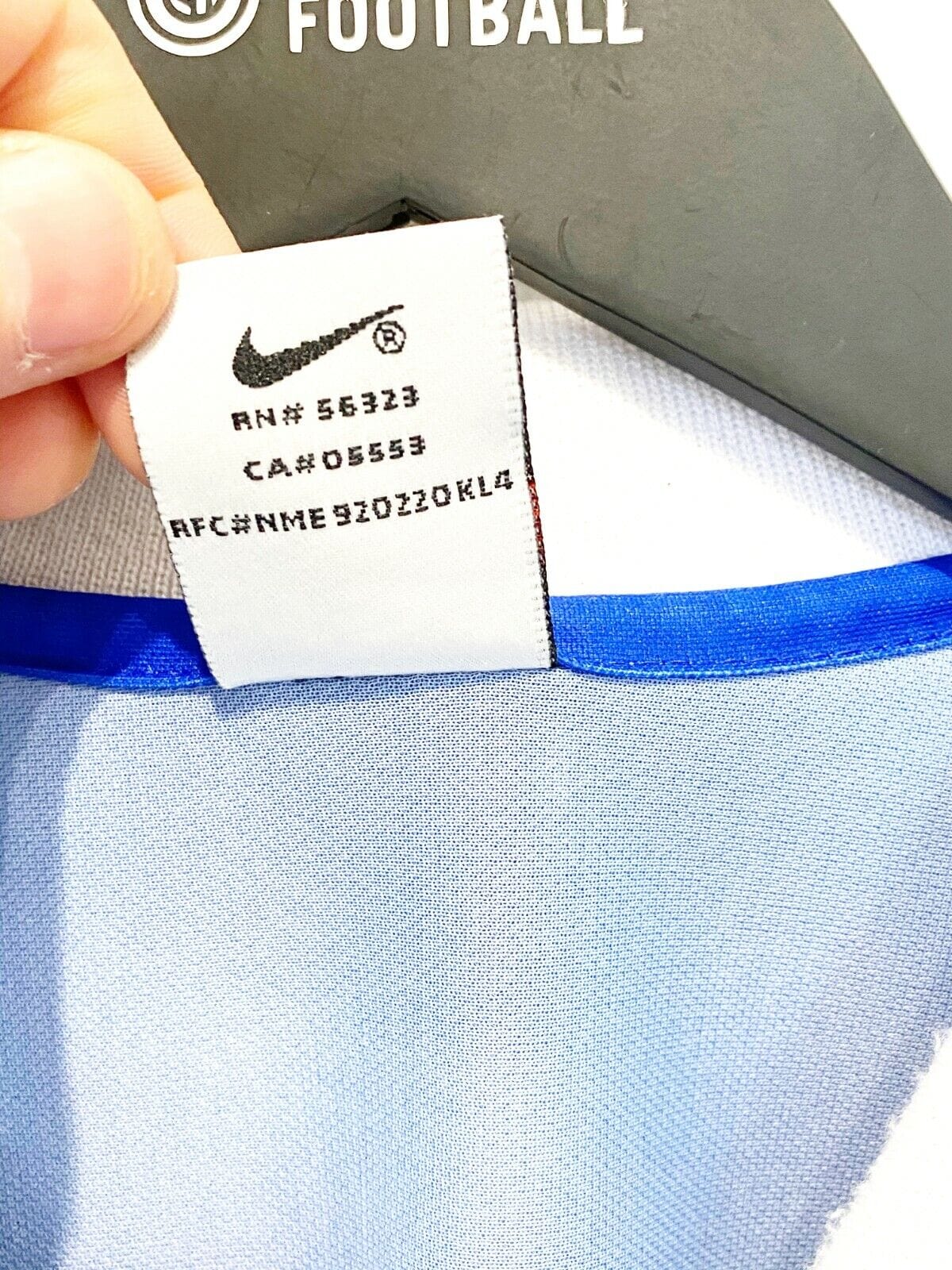 1997/98 McCOIST #12 Rangers Vintage Nike Home Scottish Cup Final Shirt (XL)