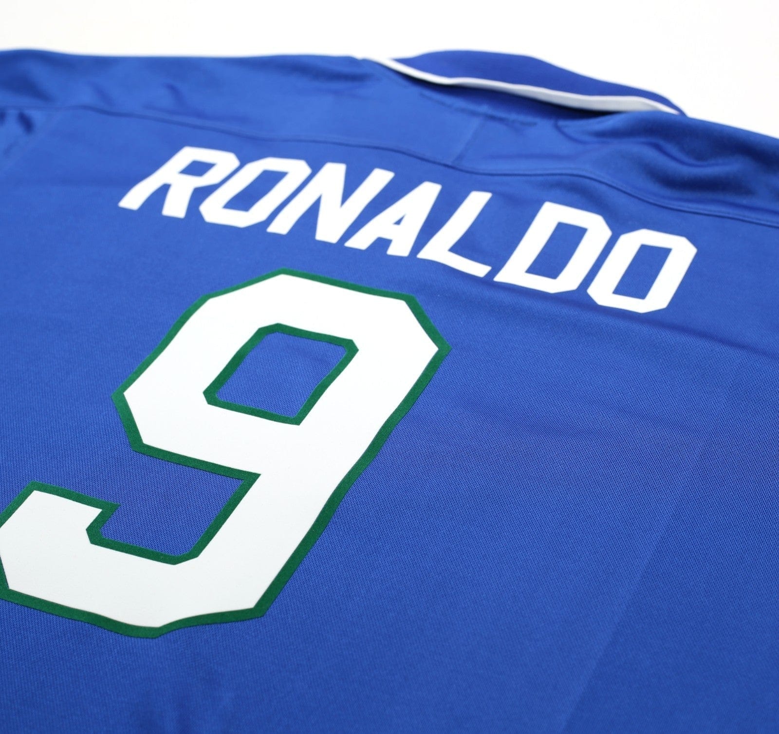 1997/98 RONALDO #9 Brazil Vintage Nike Away Football Shirt (L) Copa America 1997