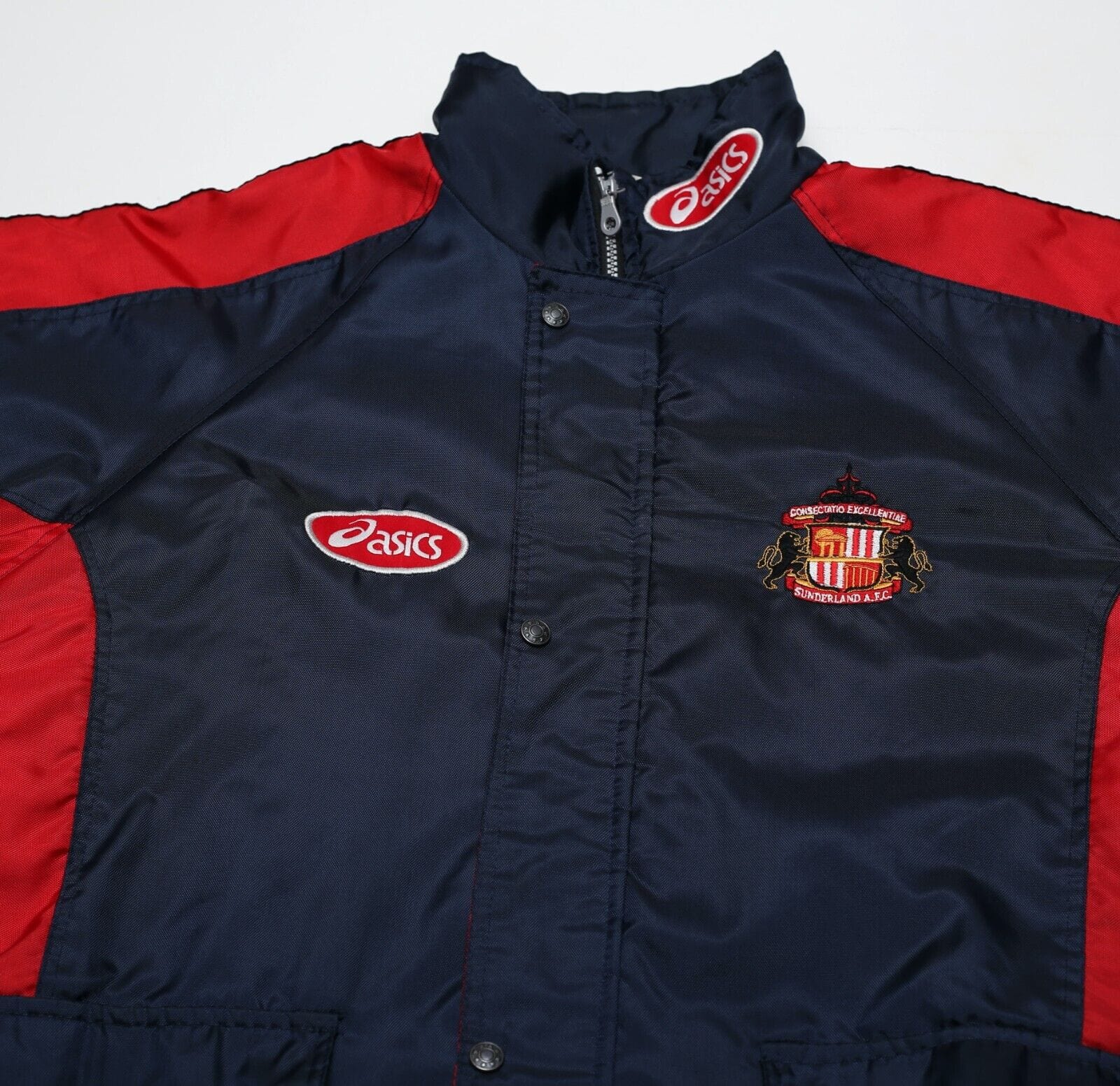 1997/98 SUNDERLAND Vintage Asics Padded Bench Jacket Coat (L)