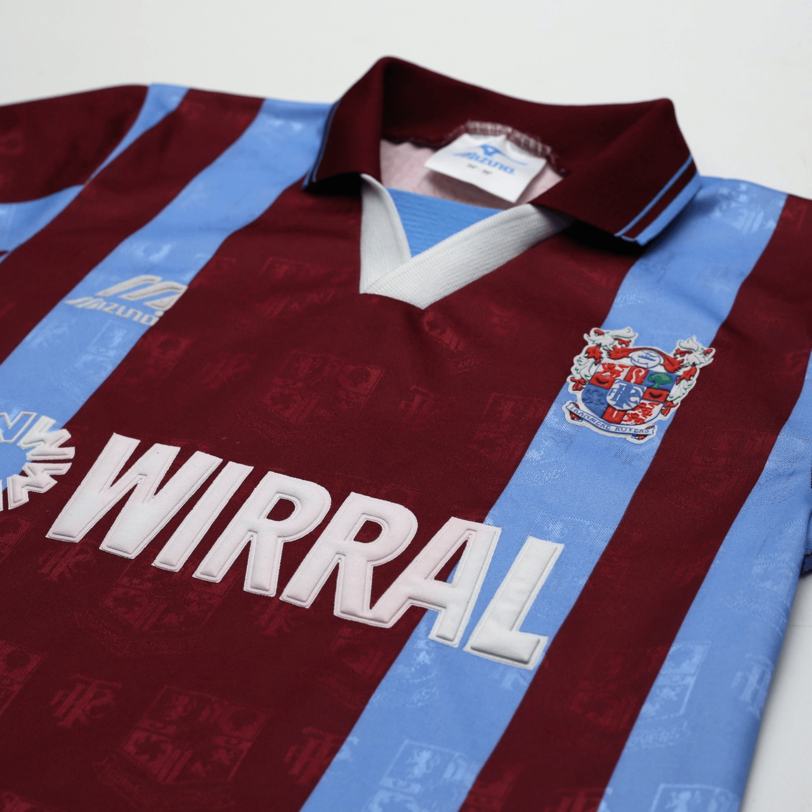 1997/98 Tranmere Rovers Vintage Mizuno Away Football Shirt (S) 34/36