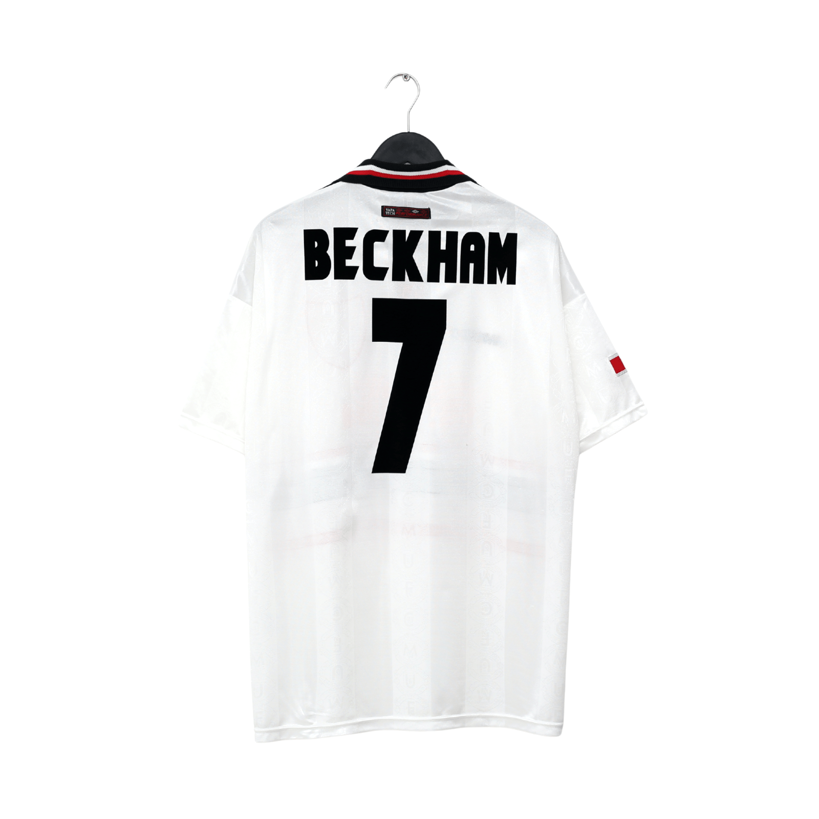 1997/99 BECKHAM #7 Manchester United Vintage Umbro Away Football Shirt (XL)