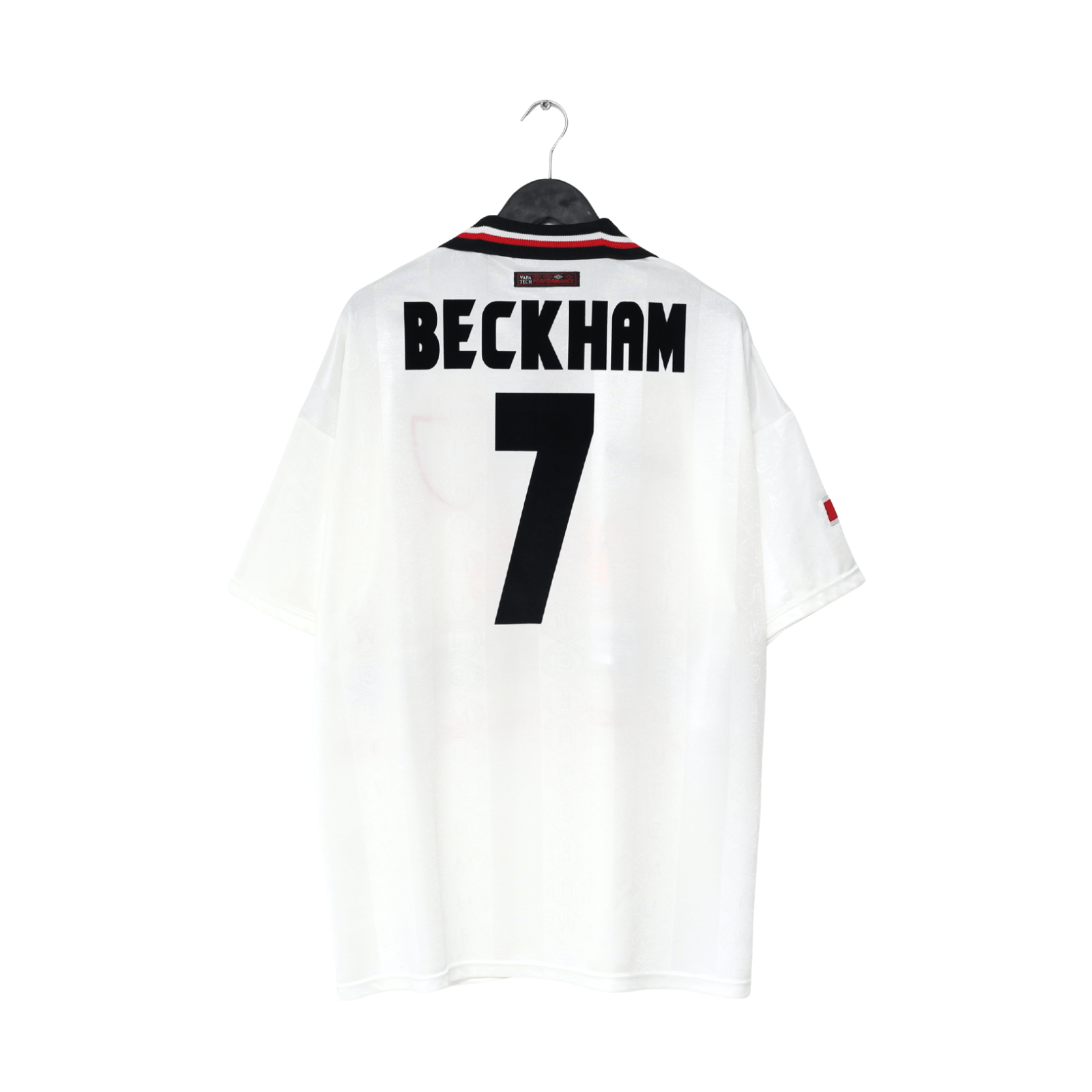 1997/99 BECKHAM #7 Manchester United Vintage Umbro Away Football Shirt (XXL)