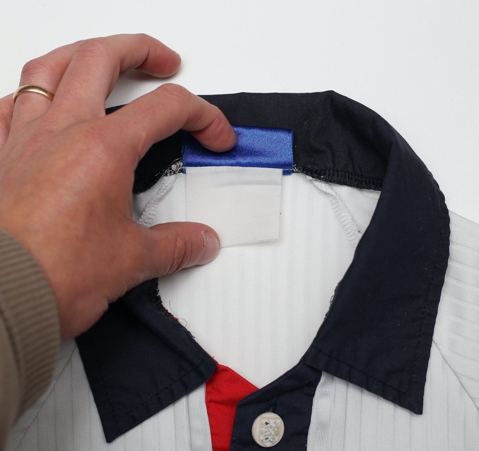 1997/99 ENGLAND Vintage Umbro Home Football Shirt (M)