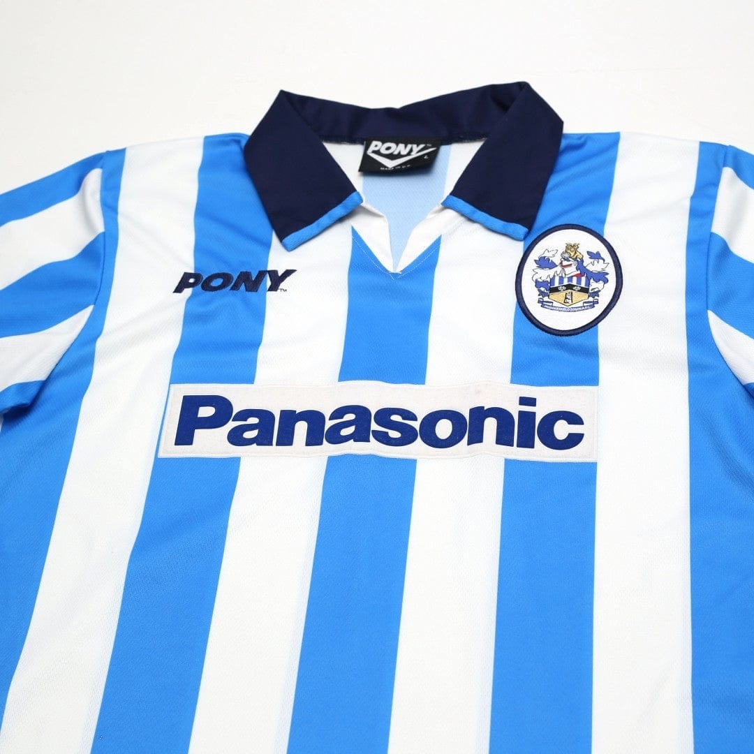 1997/99 Huddersfield Town Vintage PONY Home Football Shirt (L)