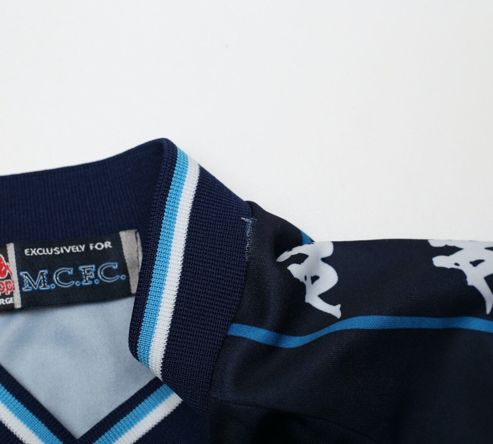 1997/99 MANCHESTER CITY Vintage Kappa Football Training Shirt (XL)