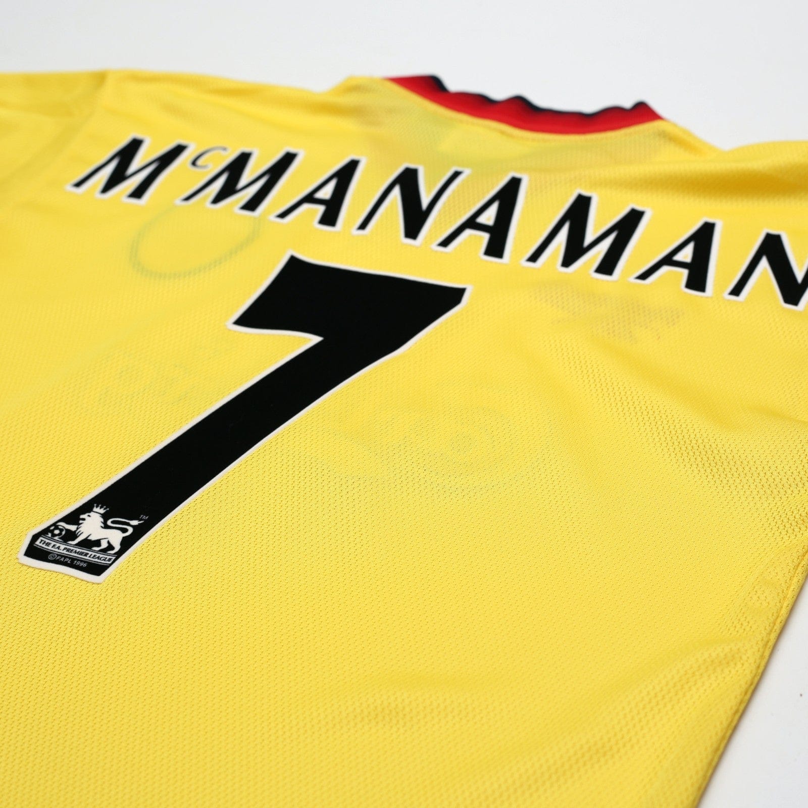 1997/99 McManaman #7 Liverpool Vintage Reebok Away Football Shirt (S) 34/36