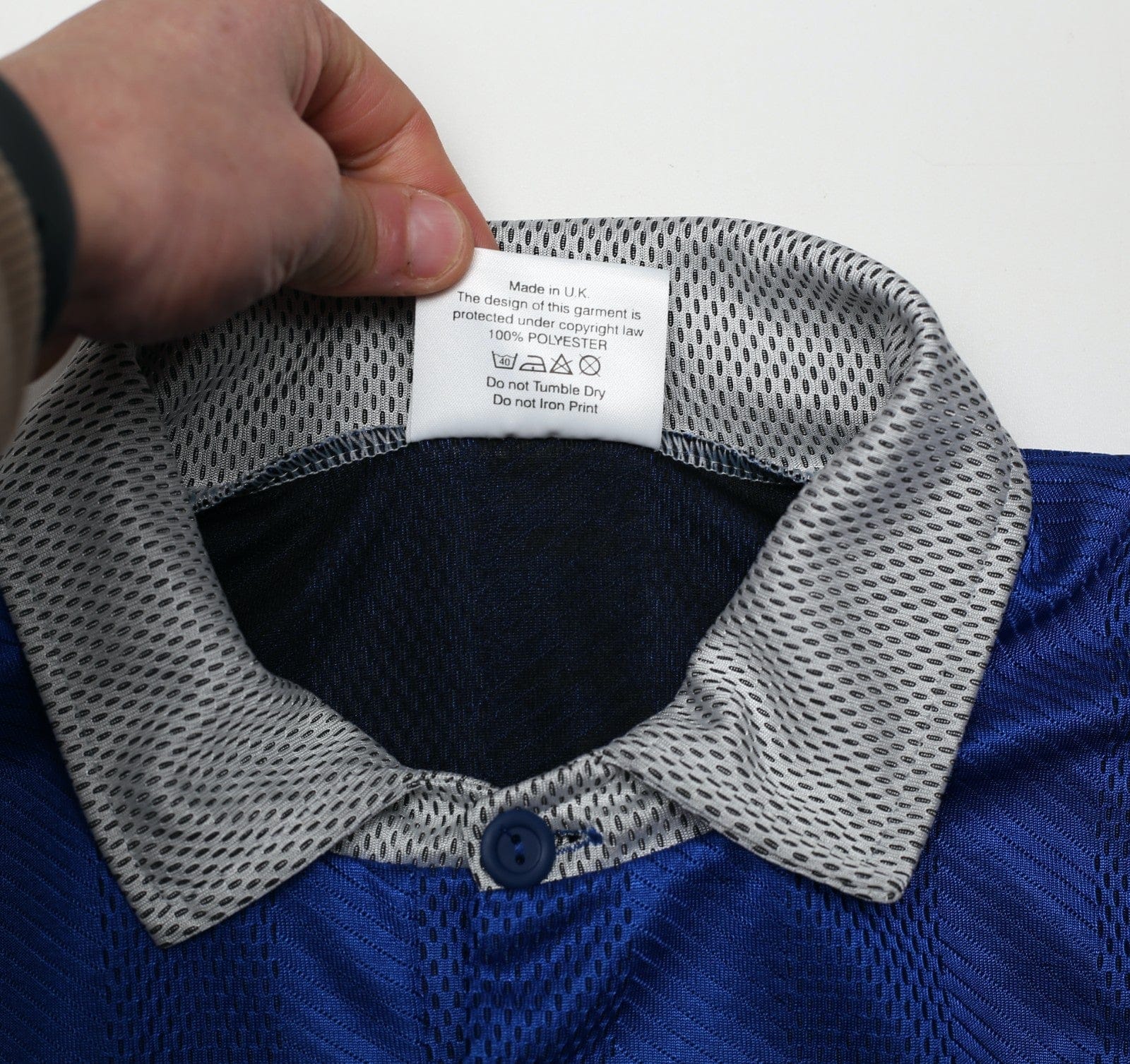 1997/99 MILLWALL Vintage Asics 'Live TV' Home Football Shirt (XL/XXL)